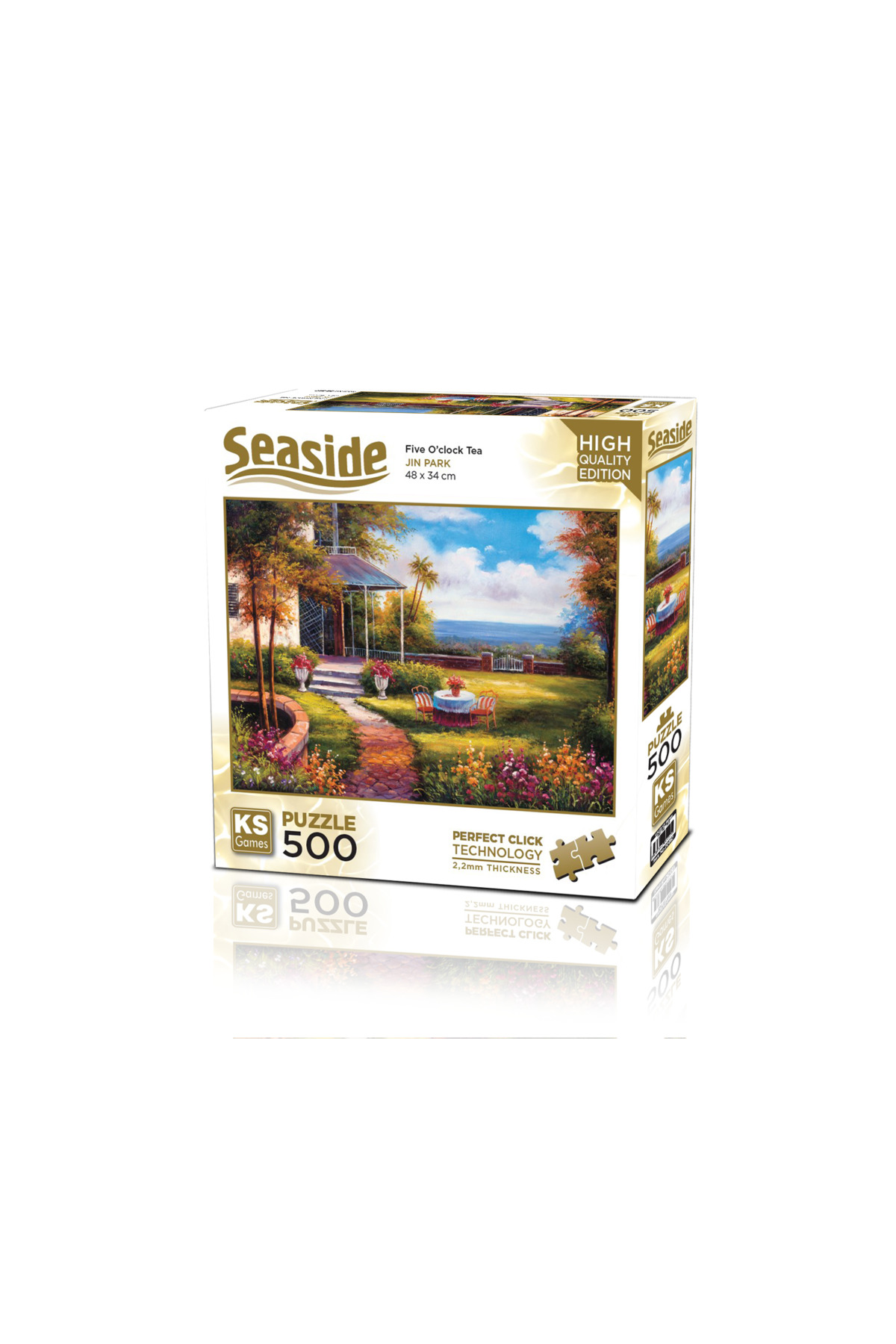 پازل KS PUZZLE 500 PIECES FIVE O CLOCK TEA چای عصرانه از ترکیه Ks Games
