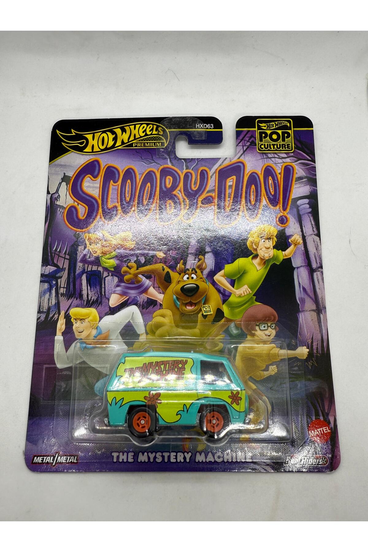 ماشین اسباب بازی پرمیوم THE MYSTERY MACHINE SCOOBY DOO از ترکیه HOT WHEELS