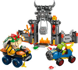 مجموعه ساختنی قلعه بوزر در Mario Kart لگو LEGO سوپر ماریو مدل 72039، ۱۰۶۸ قطعه، حداقل سن ۹ سال
