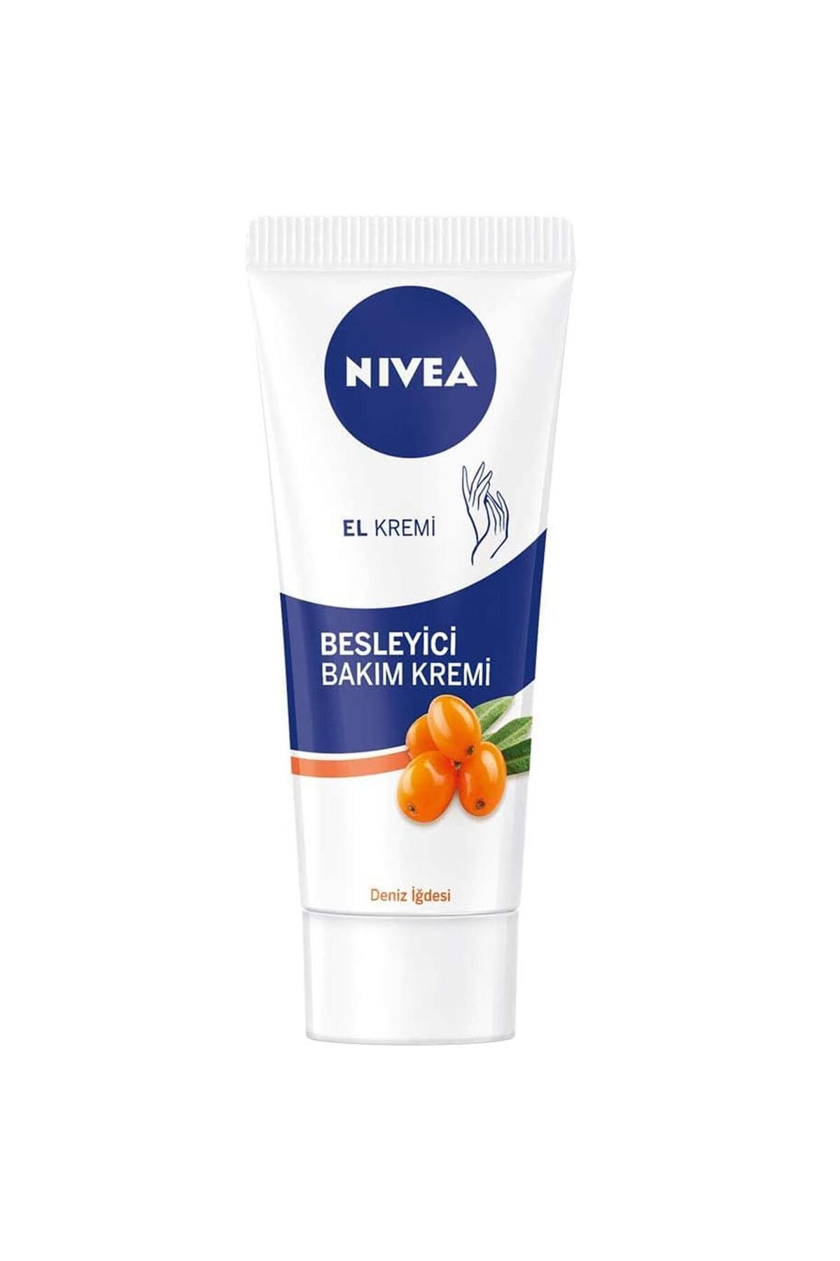 کرم دست مرطوب کننده با عصاره دریایی 75 میلی لیتر نیوآ Nivea