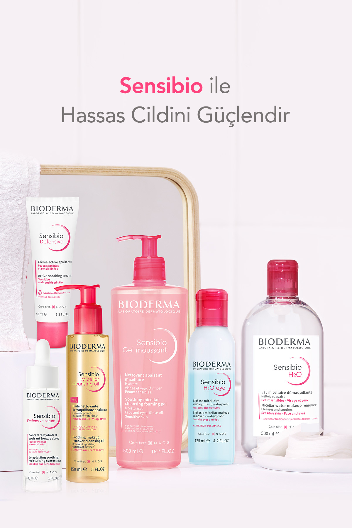 کرم ضد التهاب مدل +Sensibio DS با حجم 40 میل بایودرما Bioderma