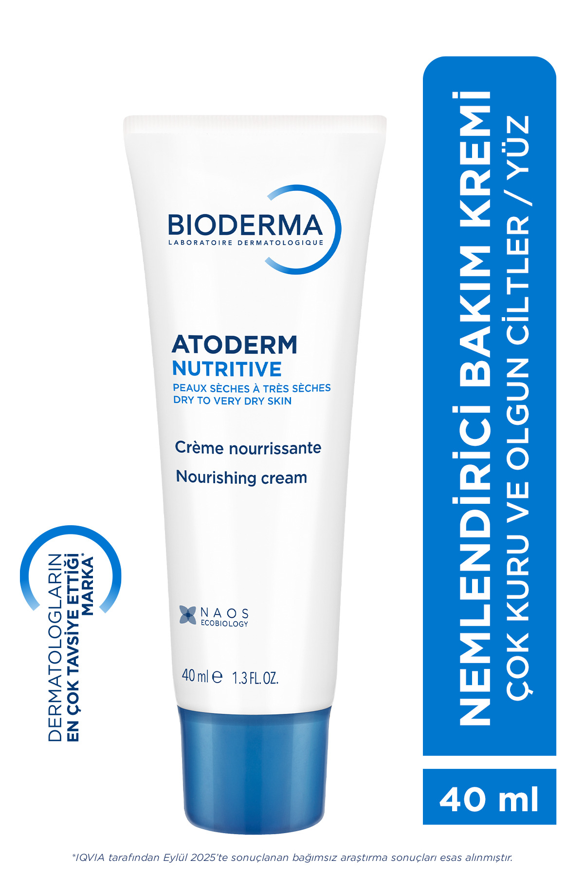 Bioderma کرم مرطوب کننده تغذیه‌ای پوست خشک و پیر با روغن آووکادو و شی باتر