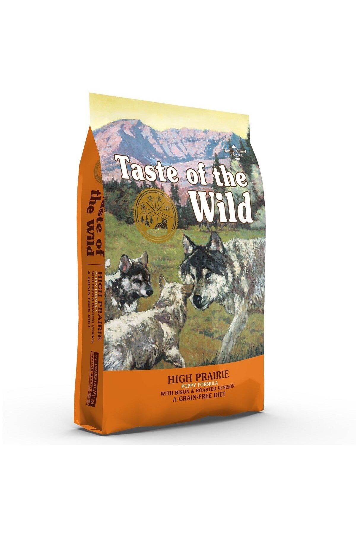 غذای خشک توله‌سگ با گوزن و بایسون، ۱۲٫۲ کیلوگرم تیست آو د وایلد Taste of the Wild 12,2 Kg