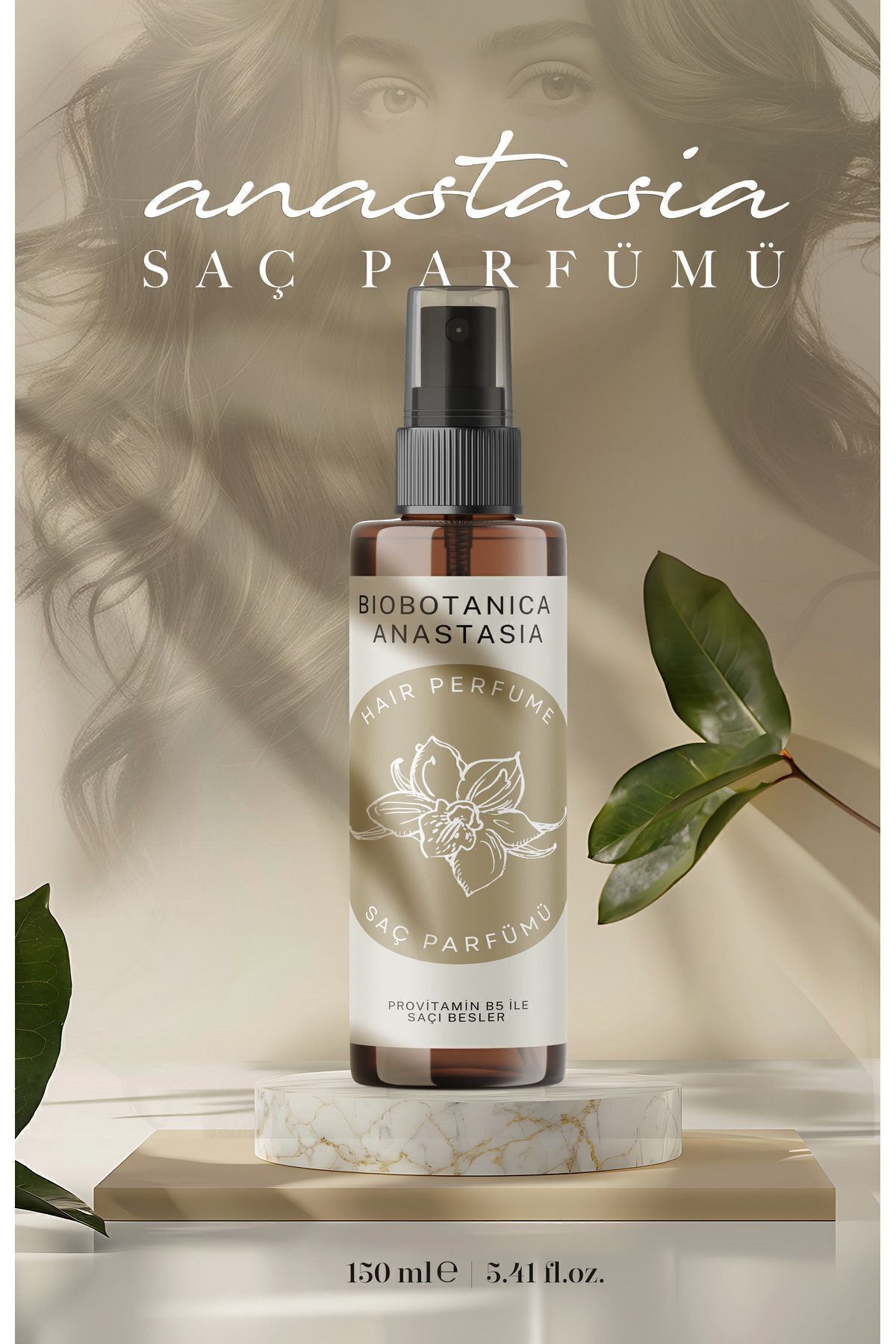 عطر مو آنستازیا 150 میلی لیتر با رایحه دلپذیر و ماندگار Biobotanica