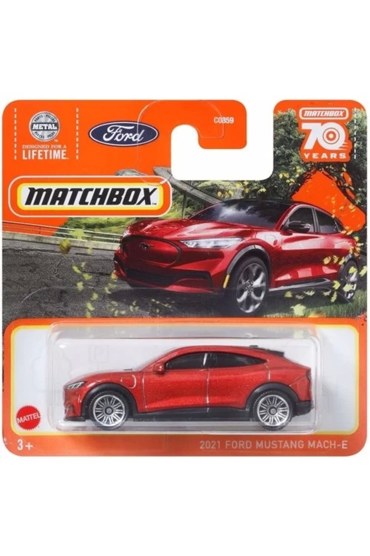 مدل خودرو ماشین های تک 2021 فورد موستانگ MACH E HFR46 از ترکیه Matchbox