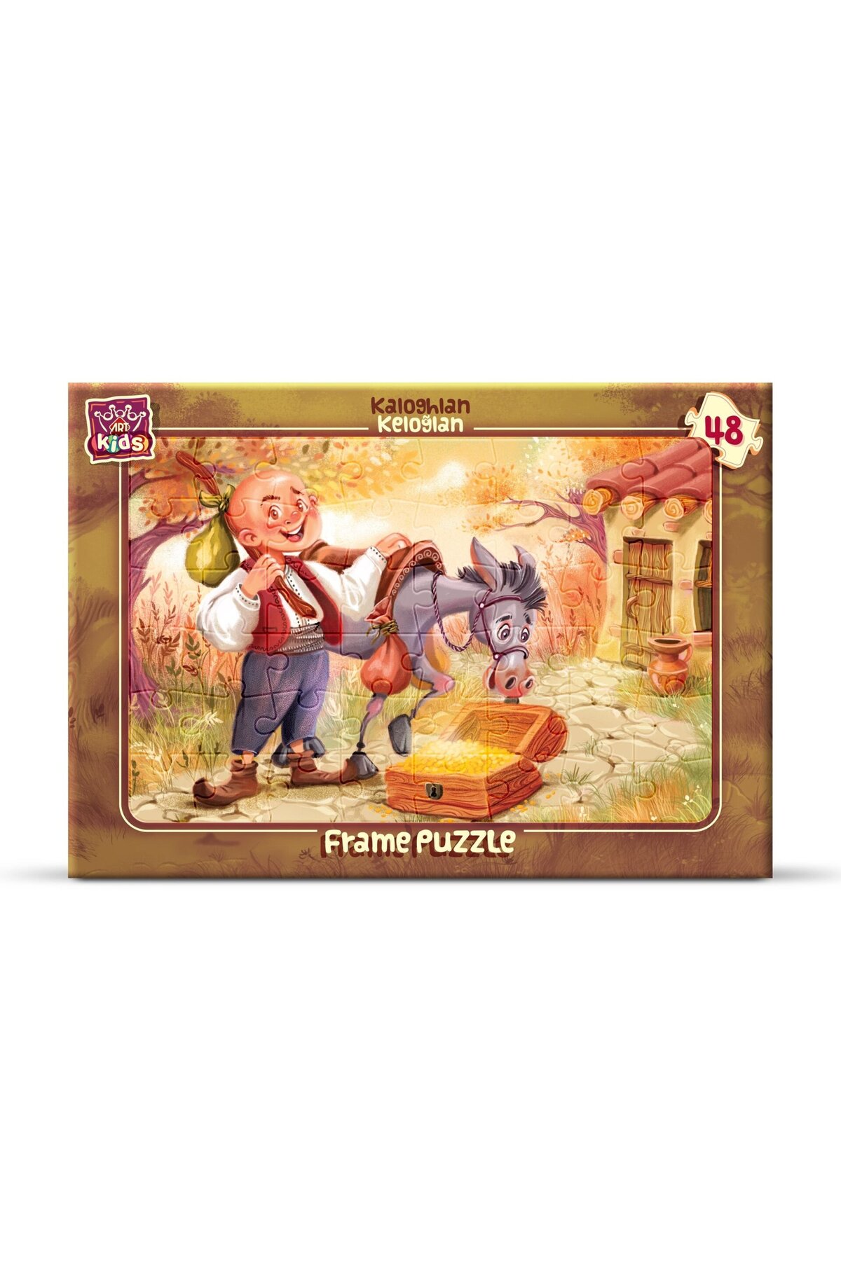 پازل دخترانه و پسرانه بچگانه PUZZLE 48 قطعه ART اورجینال ارت Art Puzzle
