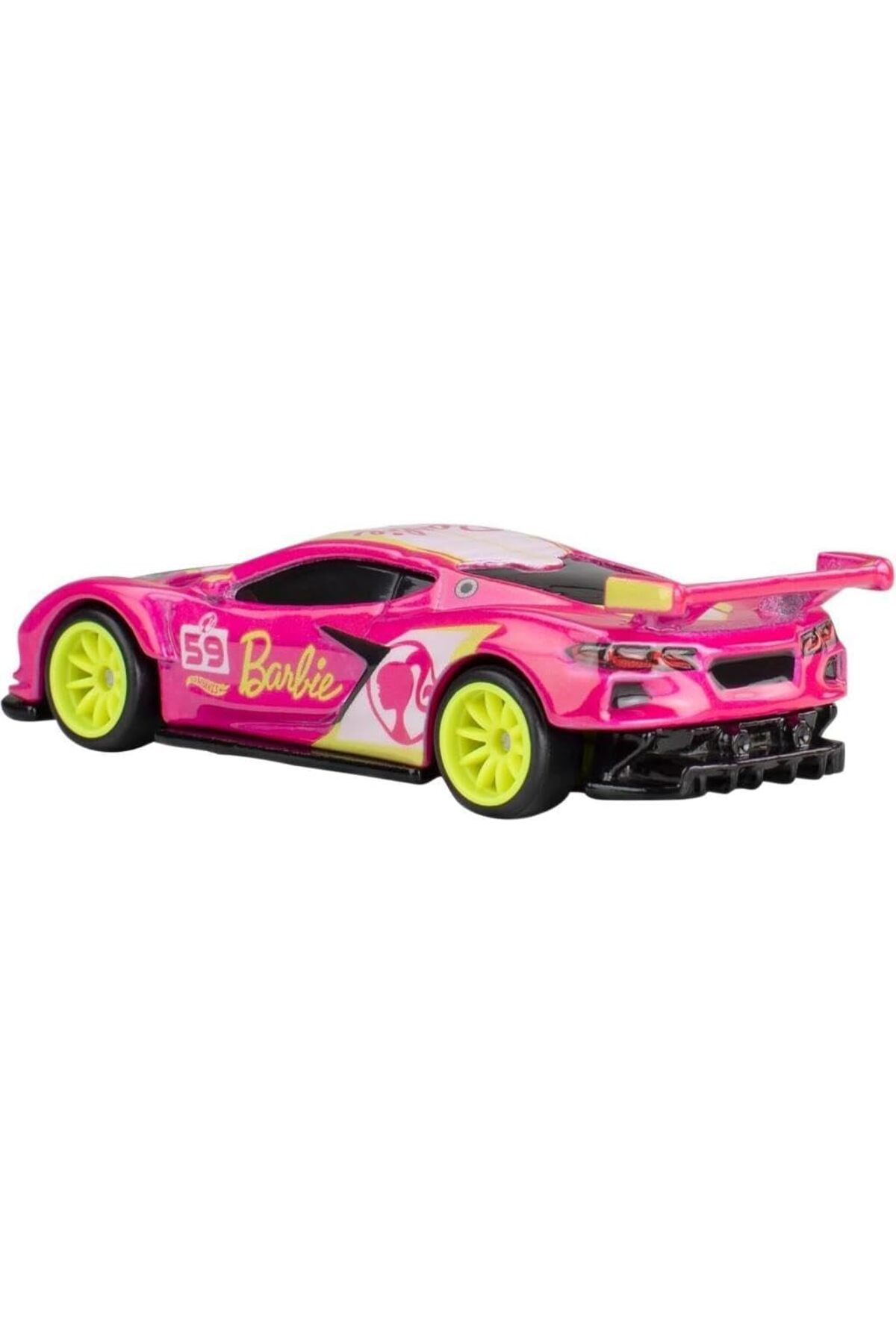 ماشین اسباب بازی فرهنگ پاپ باربی 65 CORVETTE C8.R HVJ51 هات ویلز اورجینال HOT WHEELS