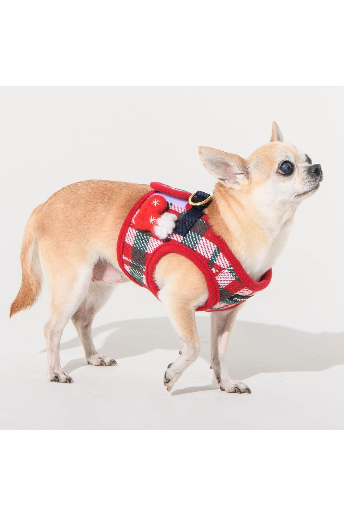 هارنس سینه‌ای سگ پوپیا Puppia Festive Harness Red قرمز