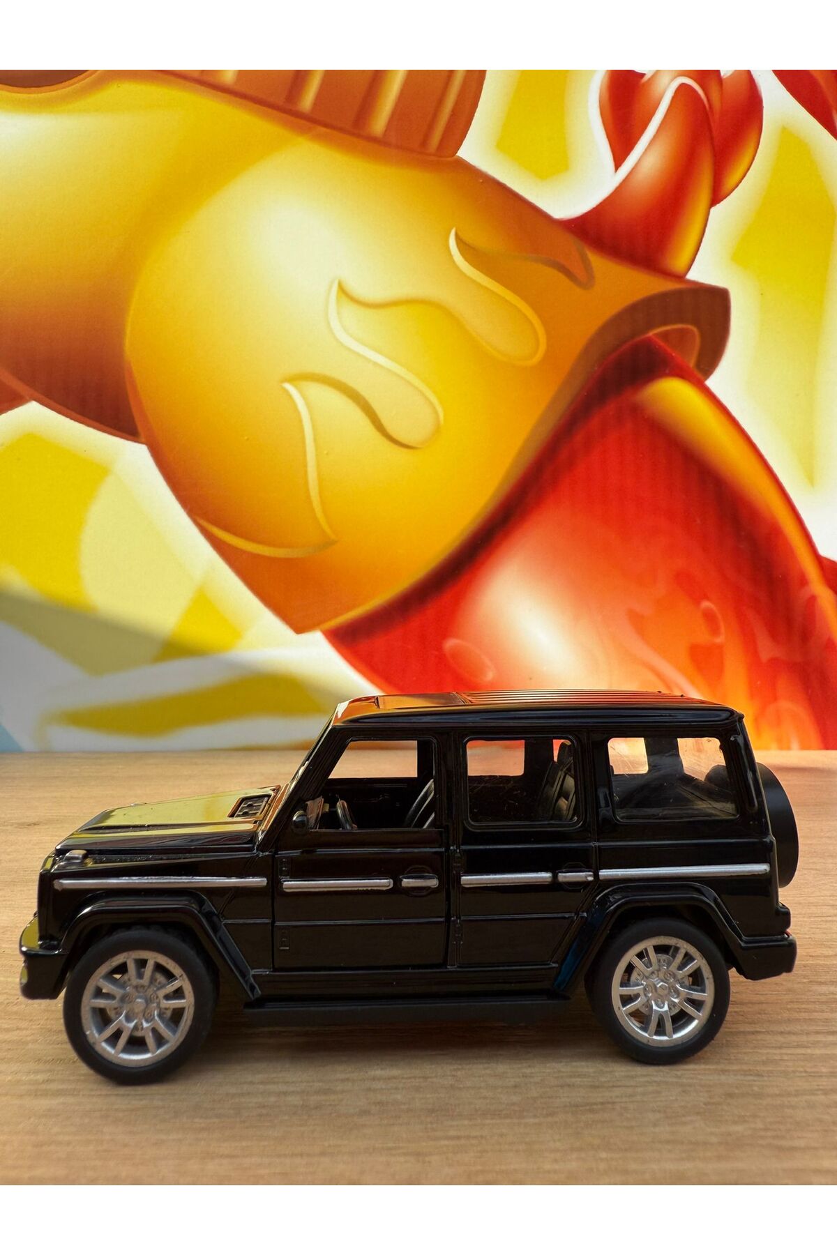 مدل خودرو MERCEDES G CLASS G65 1 36 SCALE PULL AND DROP MODEL CAR مشکی G63 DIECAST اورجینال scntoys