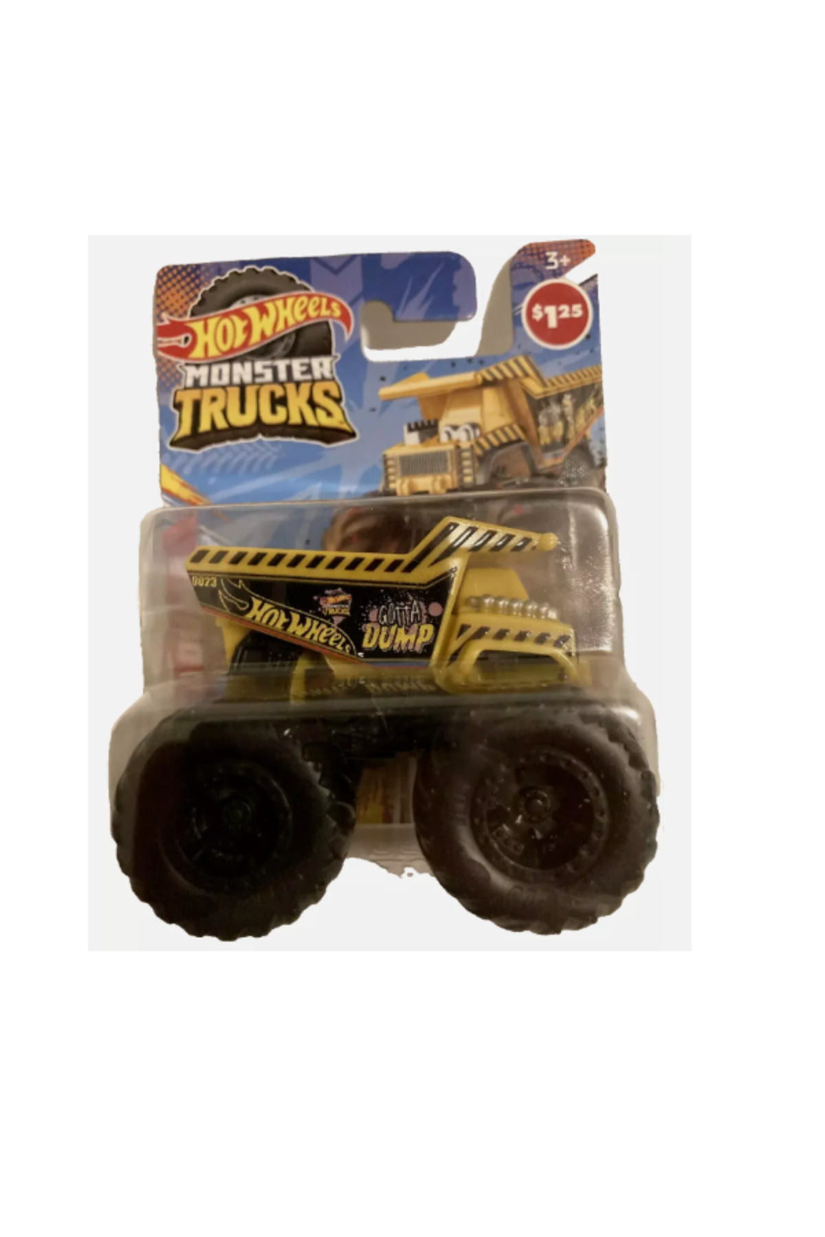 ماشین اسباب بازی MONSTER TRUCKS GOTTA DUMP 1:70 SCALE MINI MODEL VEHICLE 7CM از ترکیه HOT WHEELS