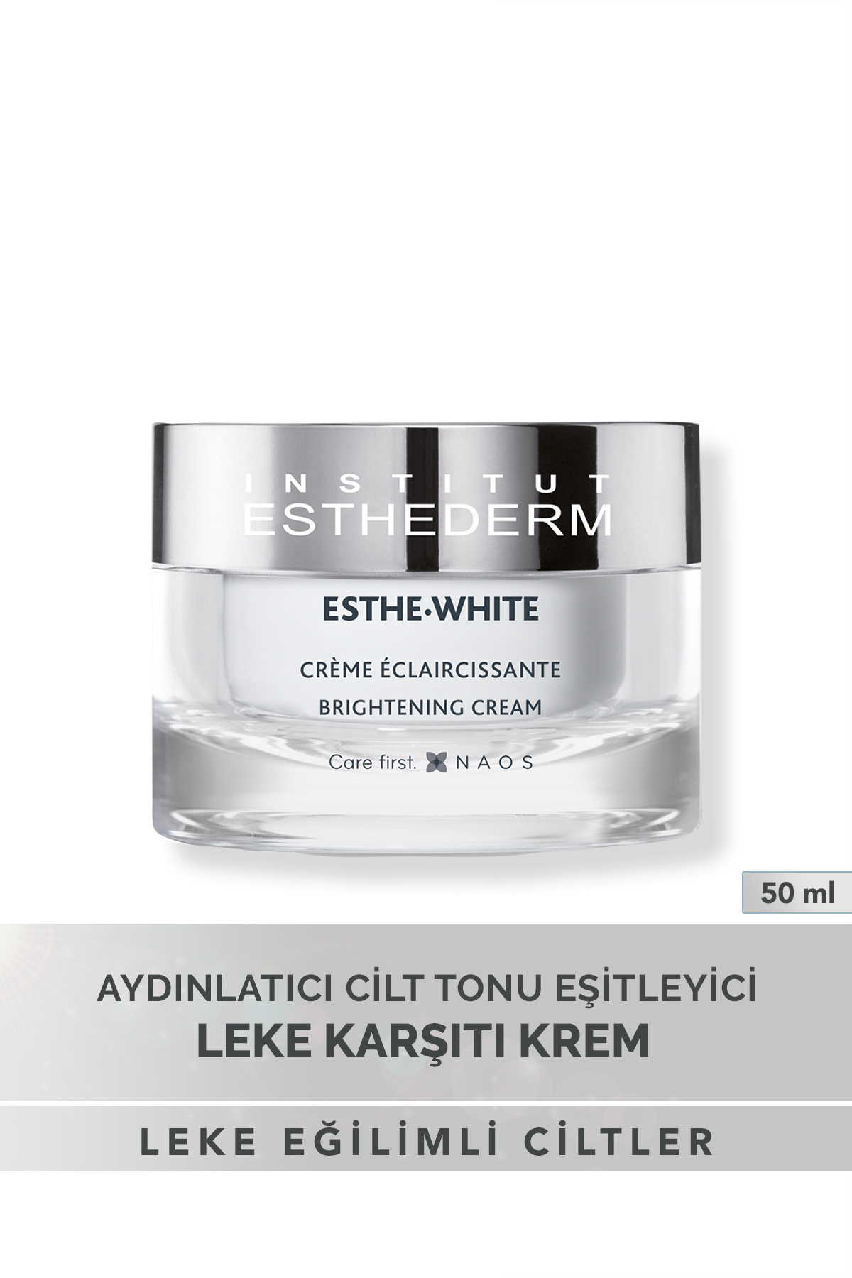 INSTITUT ESTHEDERM روزآرایش ضد چروک و روشن‌کننده پوست Esthe White 50ml
