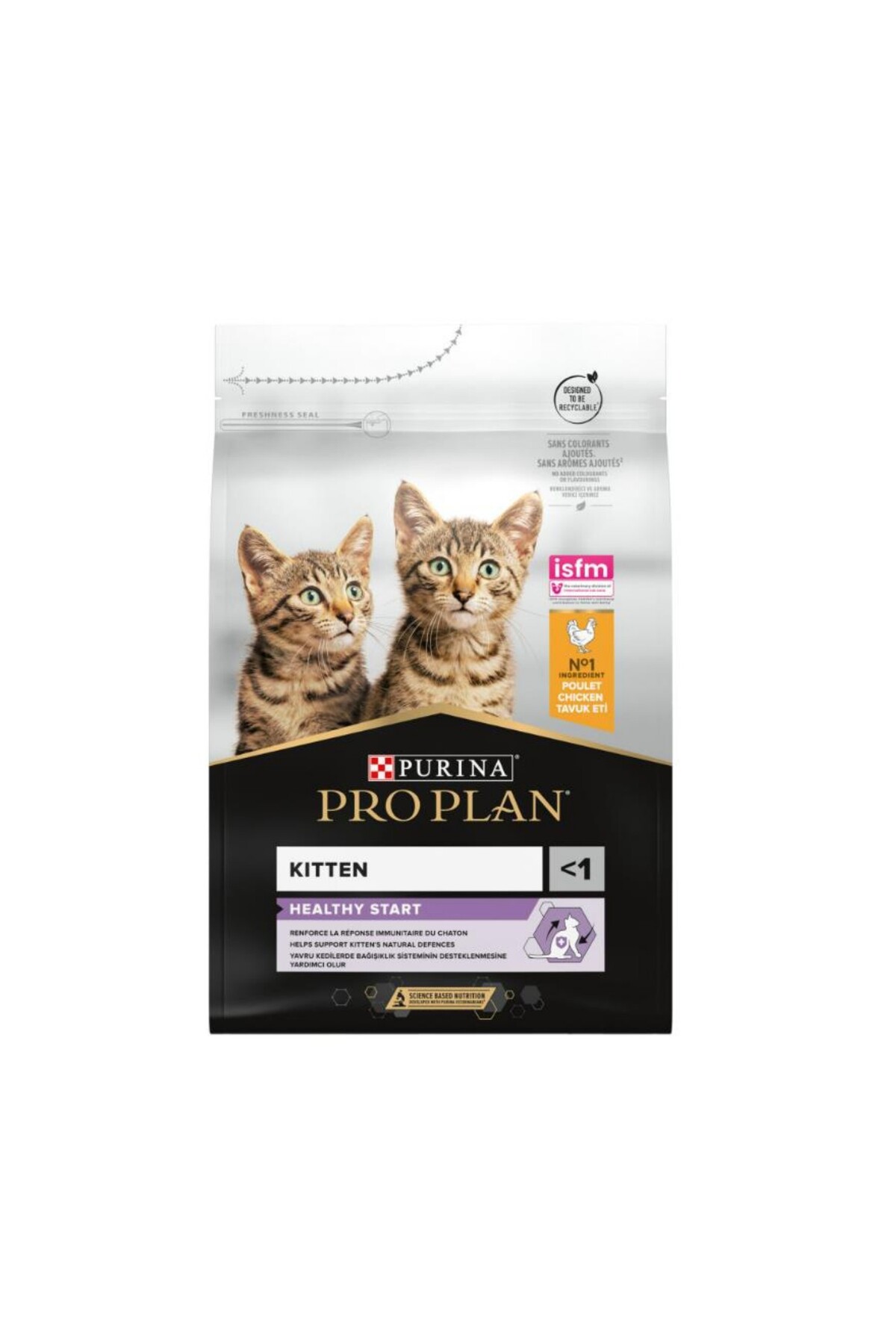 غذای خشک گربه بچه‌گربه پروپلن Pro Plan با مرغ و برنج، ۱۰ کیلوگرم