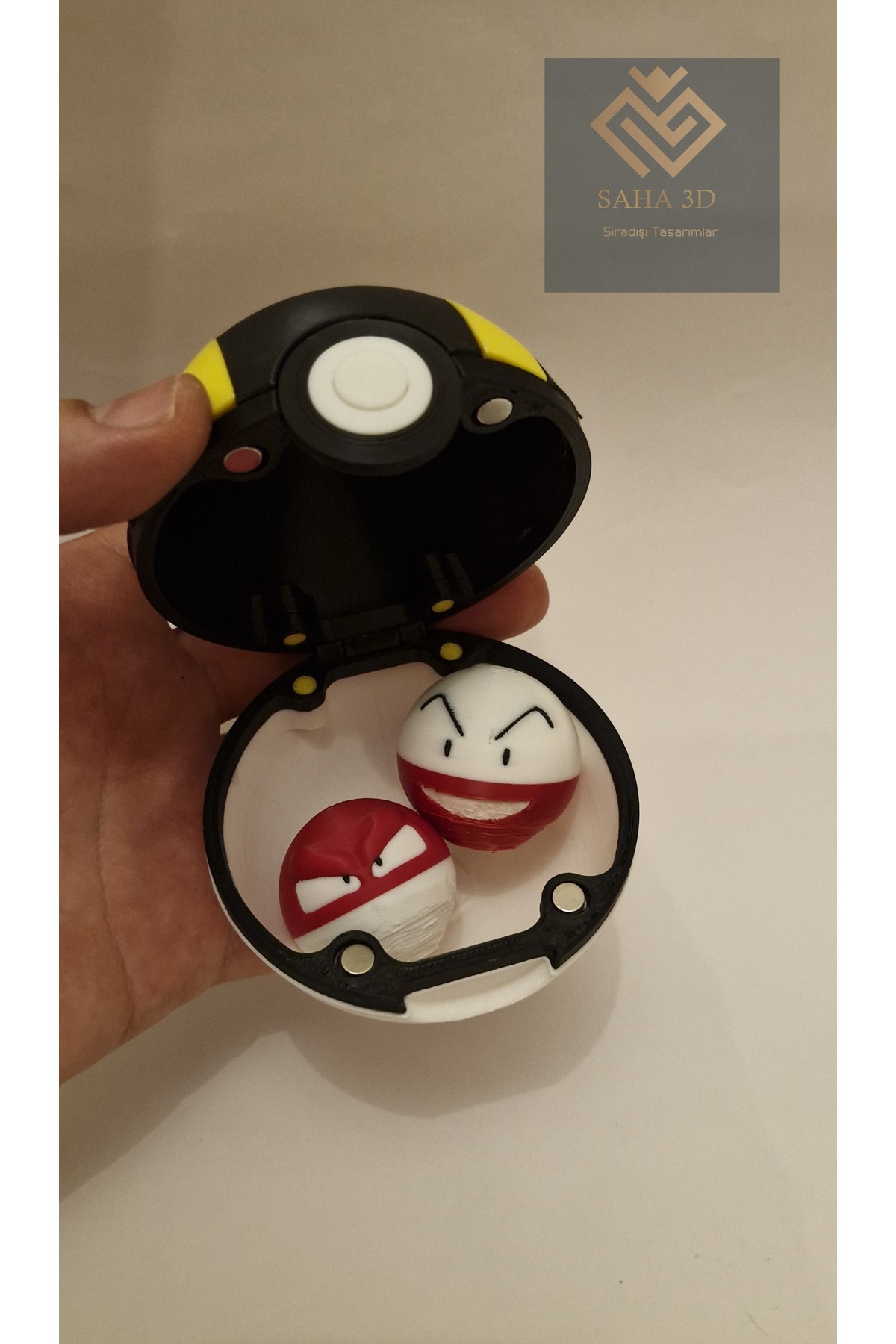 فیگور توپ POKEMON ULTRA POKE با ولتورب و هدیه الکترود از ترکیه SAHAA