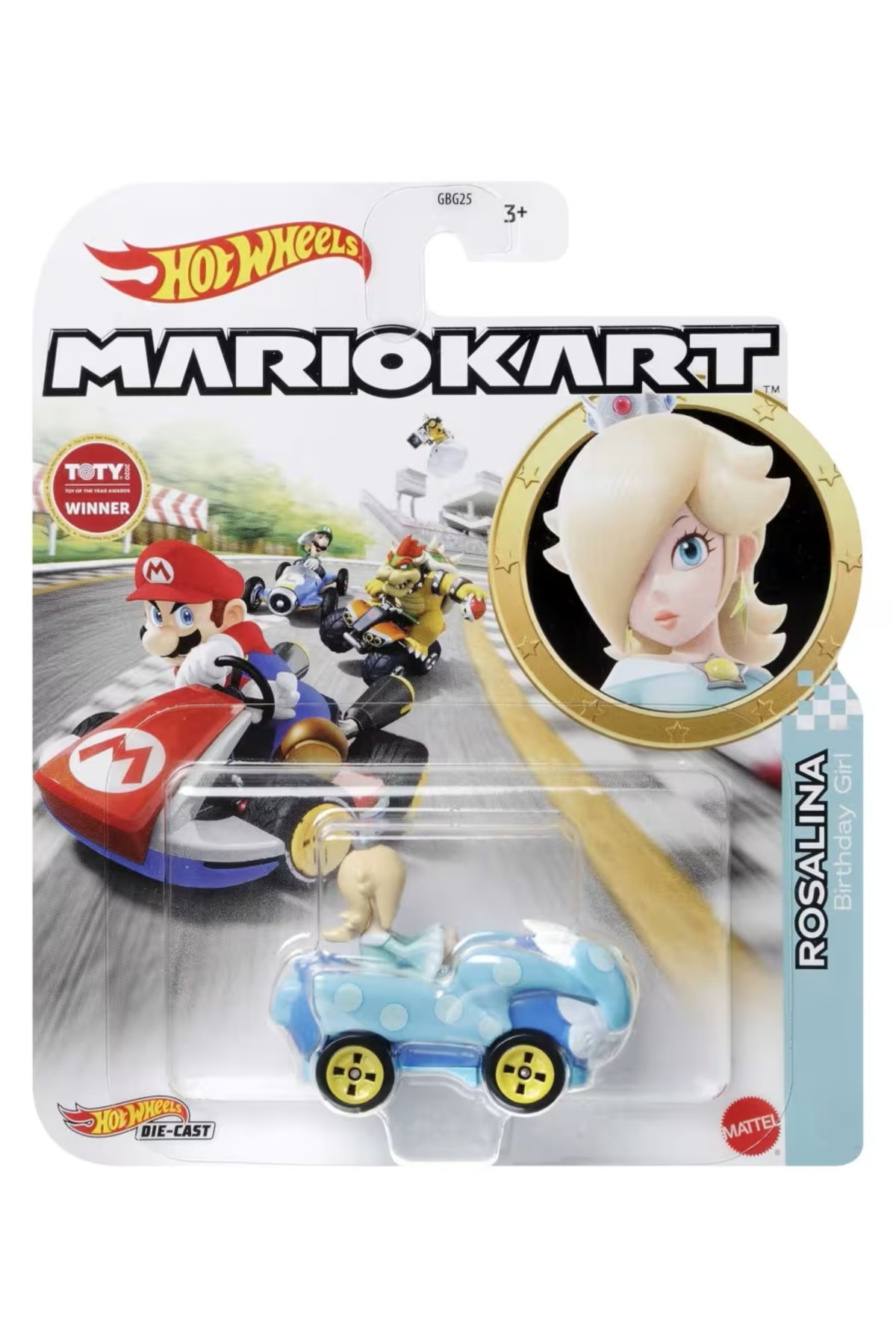 ماشین اسباب بازی MARIO KART ROSALINA BIRTHDAY GRIL HDB32 از ترکیه HOT WHEELS