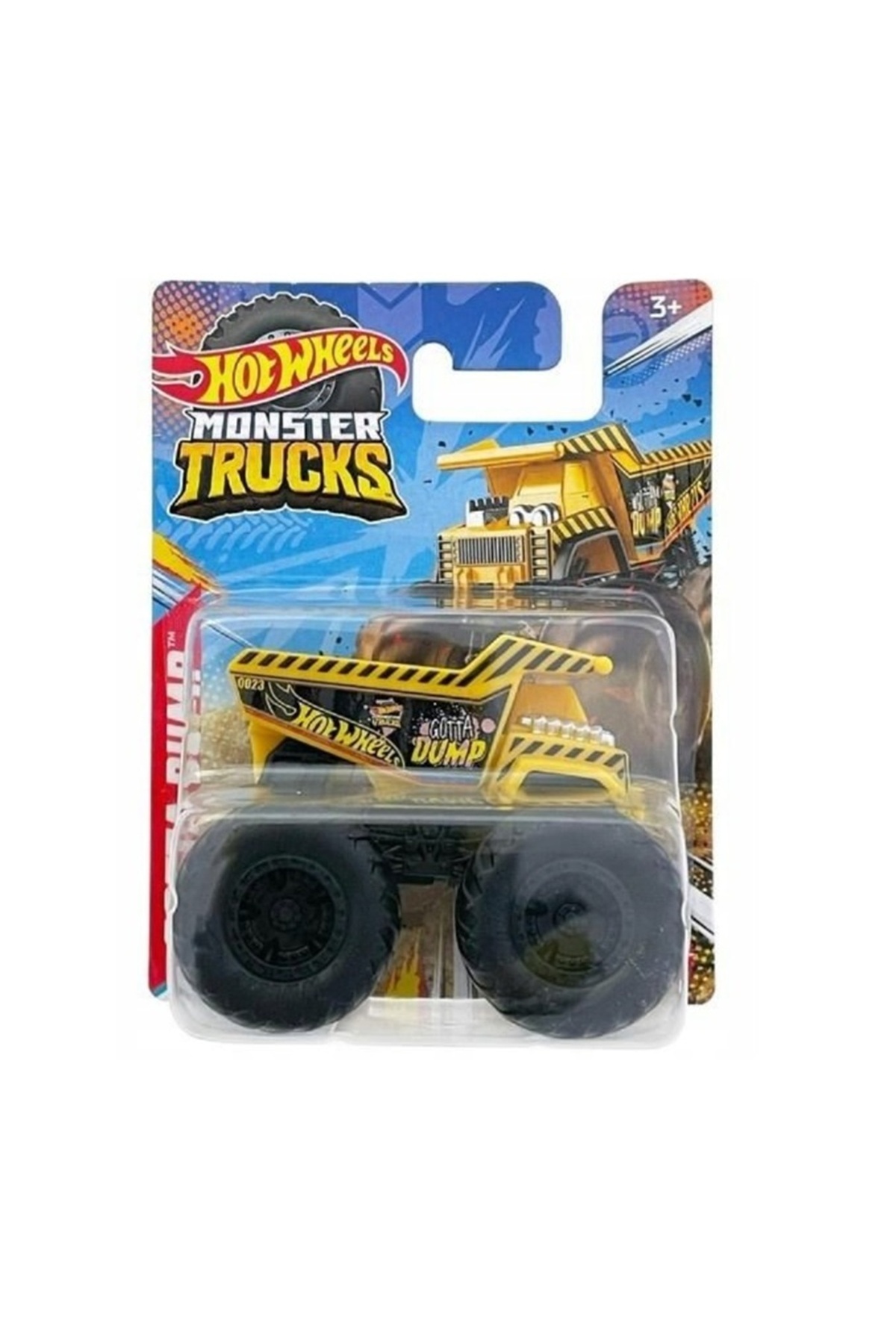 ماشین اسباب بازی HTP24 MONSTER TRUCKS GOTTA DUMP WYWROTKA از ترکیه HOT WHEELS