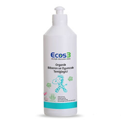 شوینده شیشه شیر و اسباب‌بازی ارگانیک اکوس تری Ecos3، ۵۰۰ میلی‌لیتر