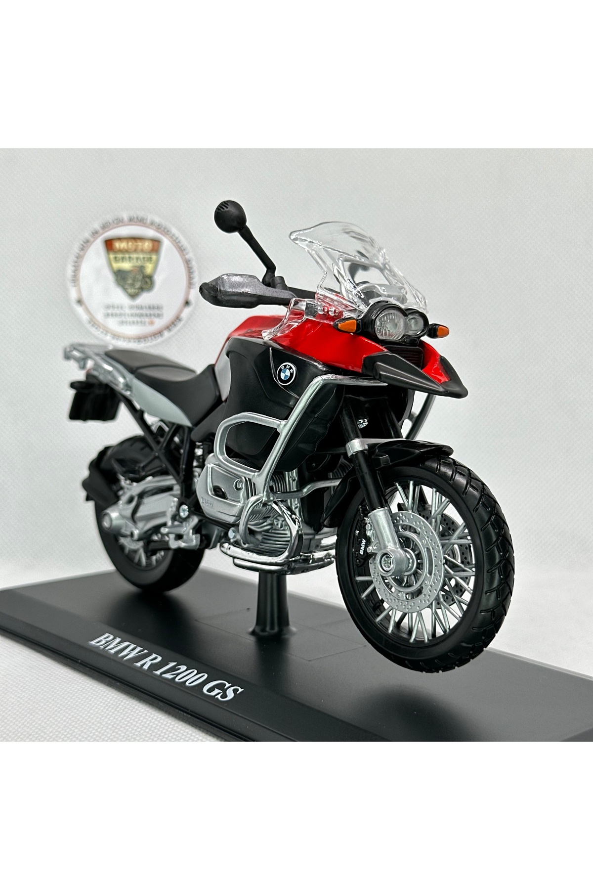 مدل خودرو موتورسیکلت BMW R1200 GS 1:12 DIECAST MODEL – فلزی اورجینال Maisto Diecast