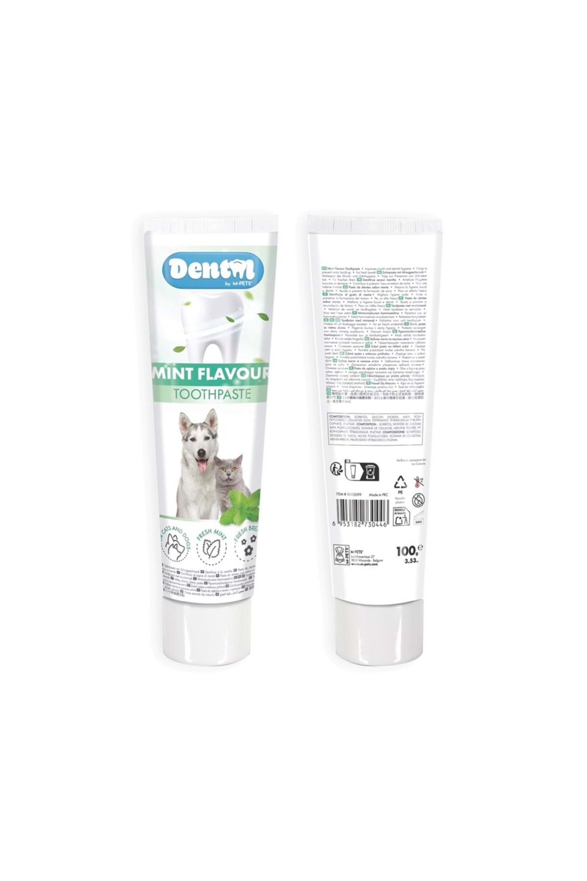 خمیردندان نعنایی سگ ام‌پتس M-PETS، ۱۰۰ گرم