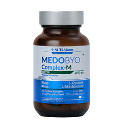 کپسول بیوتین مردانه درموسکین Dermoskin NutraFarm Medobyocomplex-M، ۶۰ کپسول گیاهی