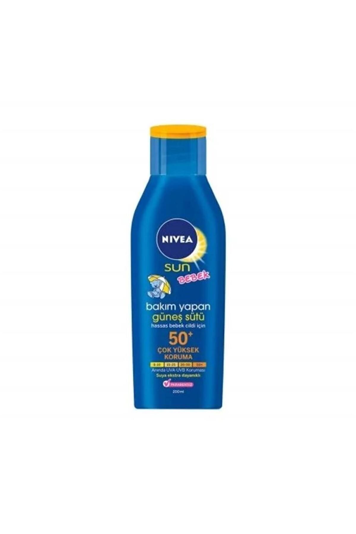 NIVEA لوسیون ضد آفتاب حساس پوست نوزادان با SPF 50+ محافظت بالا