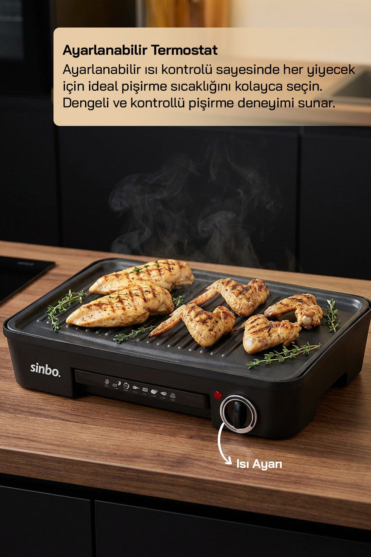 گریل برقی SBG 7120 اورجینال Sinbo