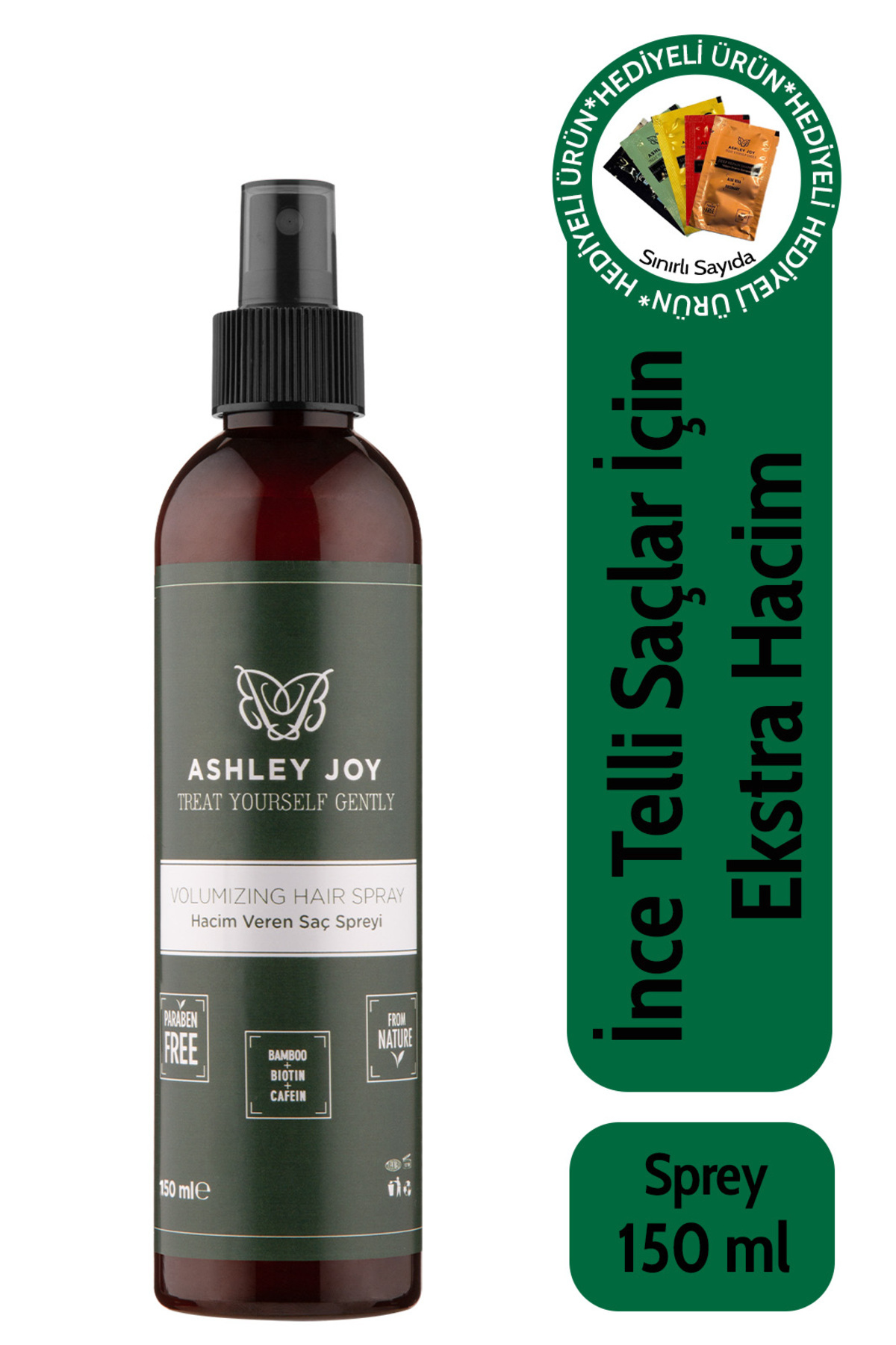 اسپری حجم دهنده و مراقبت از مو با حجم 150 میل اشلی جوی Ashley Joy