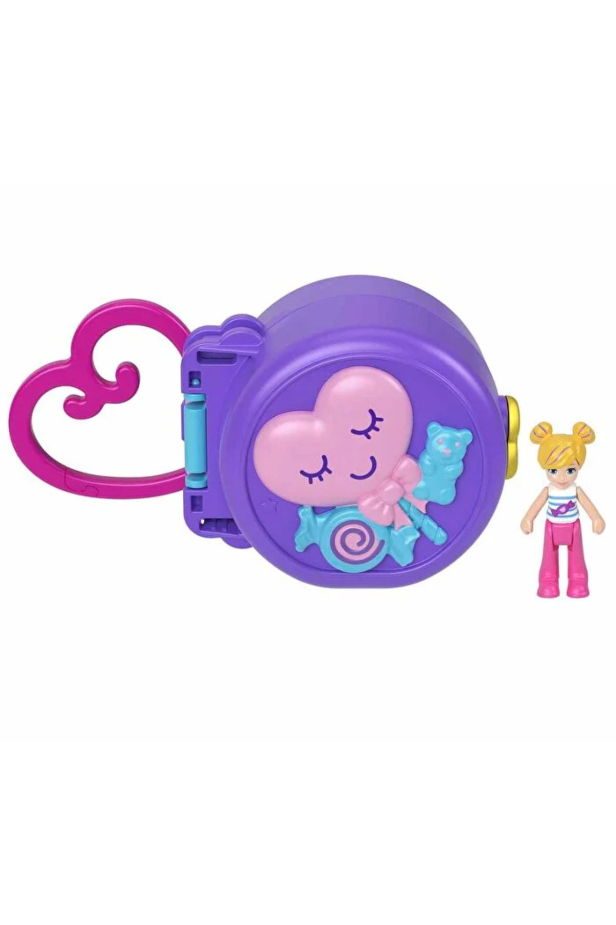 عروسک های اسباب بازی و لوازم جانبی مجموعه‌های کوچک HRD73 پولی پاکت با تم حیوانات Polly Pocket