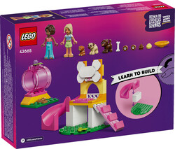 مجموعه ساختنی لگو LEGO فرندز Friends مدل 42665، پارک بازی توله‌سگ، ۶۶ قطعه، حداقل سن ۴ سال