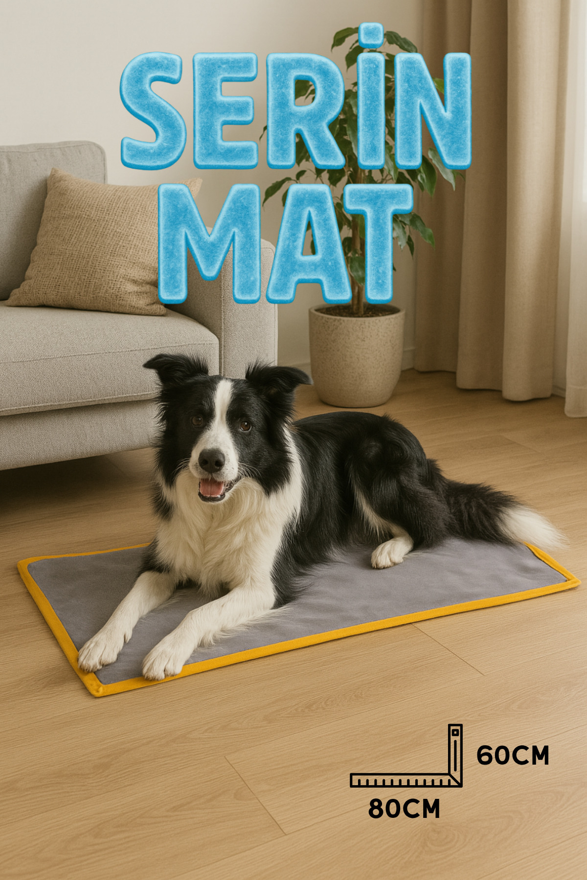 تشک بالشی گربه و سگ پاگالو Pugalo Thermo Mat، قابل استفاده گرم و سرد خاکستری