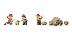 مجموعه ساختنی کامیون کمپرسی و لودر جلویی سیتی، لگو LEGO مدل 60494، ۱۱۳۲ قطعه، حداقل سن ۸ سال