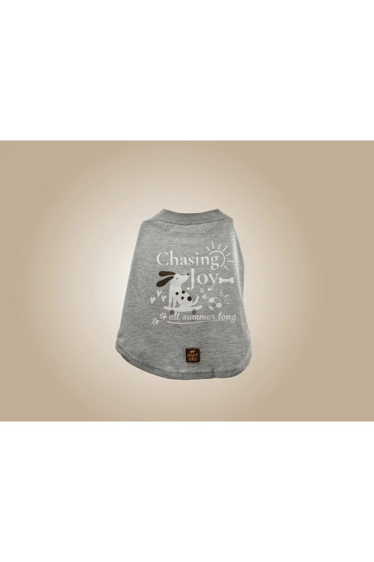 لباس سگ اسکی‌اندارد Asky&Erd Chasing Joy Urban Grey، خاکستری