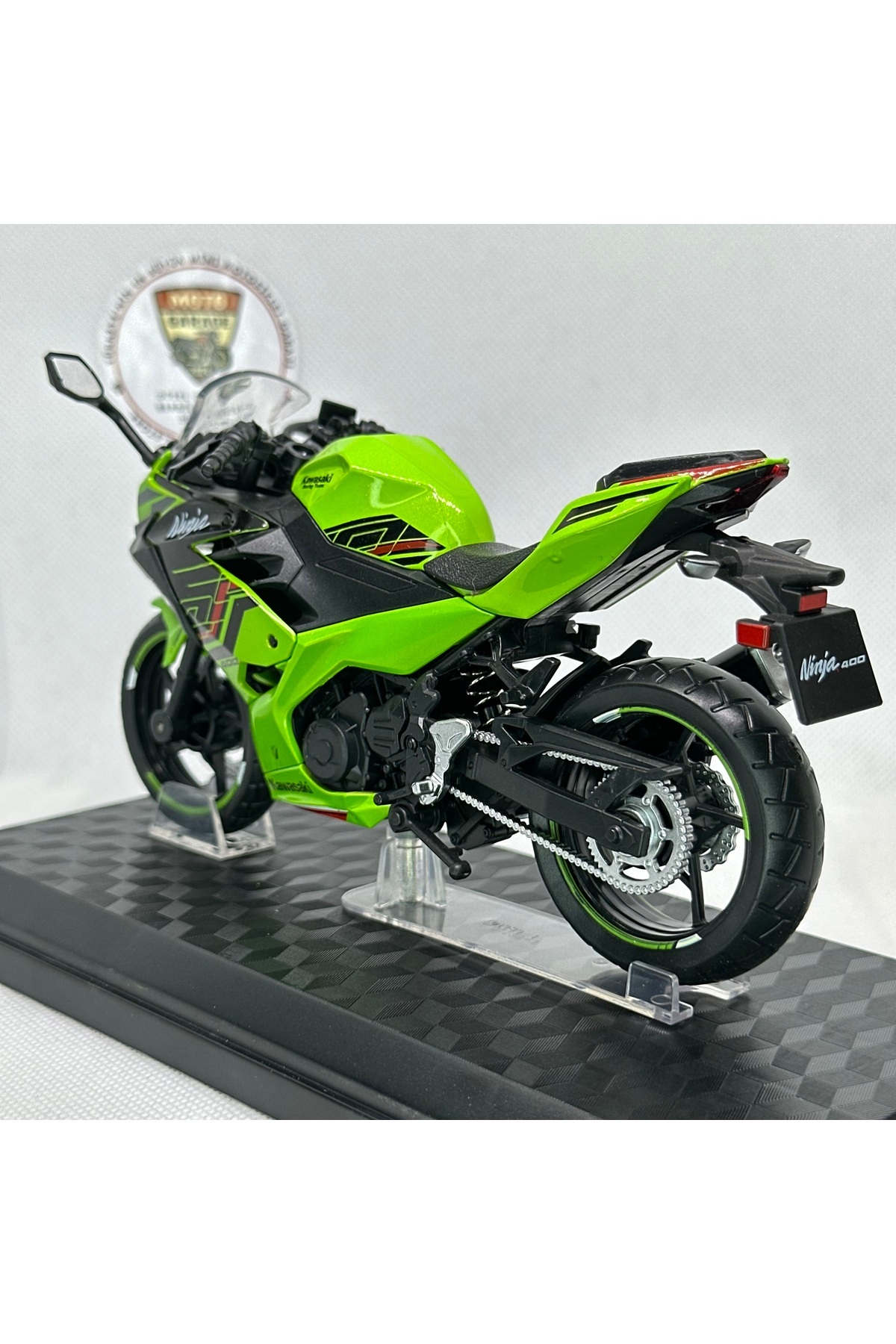 مدل خودرو 2023 KAWASAKI NINJA 400 1:12 موتور سیکلت دیکست – اسباب بازی و مجسمه فلزی مجاز اورجینال Maisto Diecast