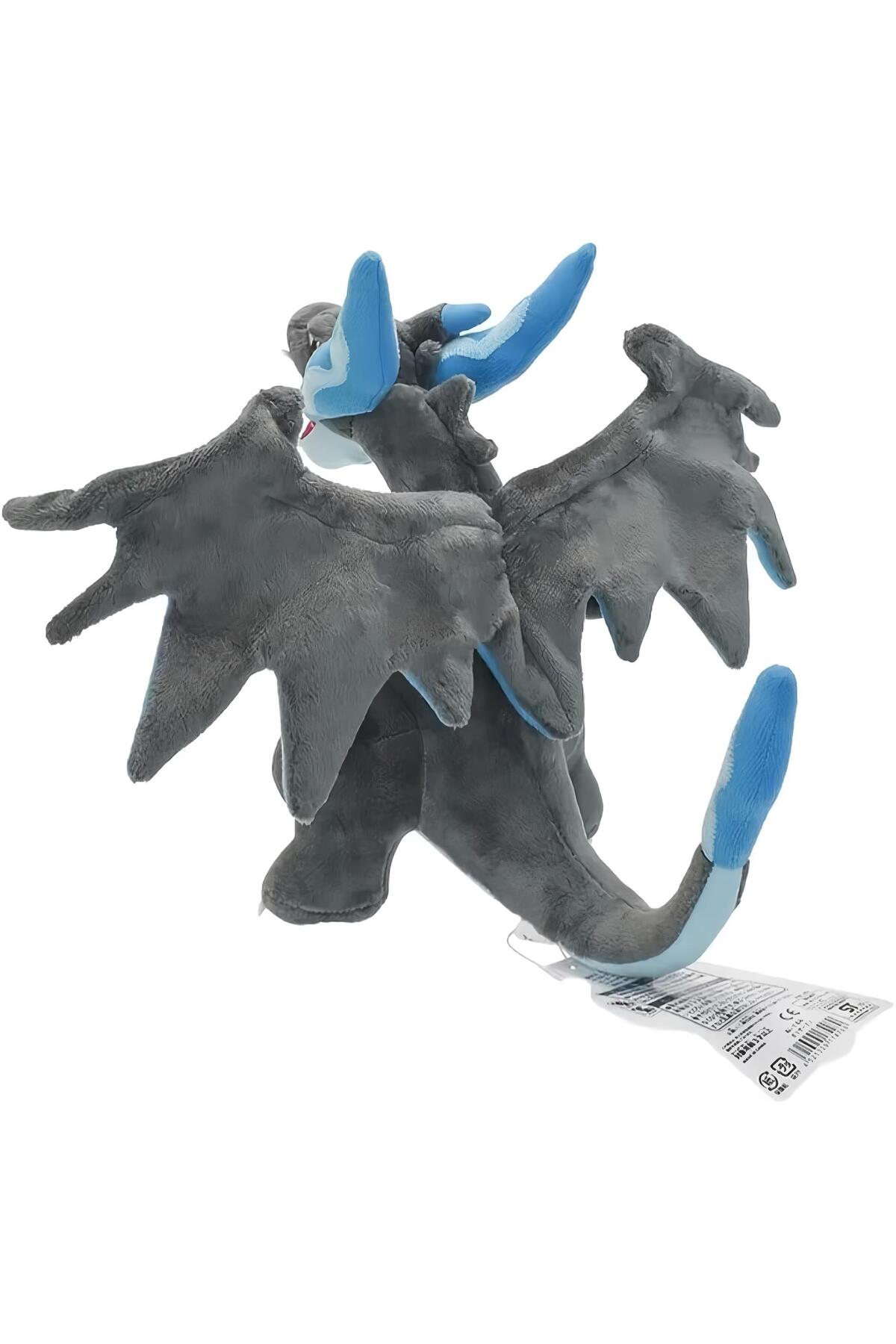 اسباب بازی های پشمی FABRIC XXL POKEMON MEGA CHARIZARD X DRAGON FIGURE PULSH TOY SLEEPING & PLAYMATE 120 سانتی متری وارداتی. e-life shop