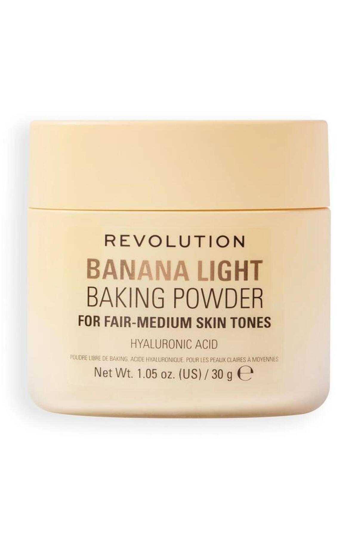 پودر فیکس بیکینگ رولوشن Revolution Loose Baking با تناژ Banana Light