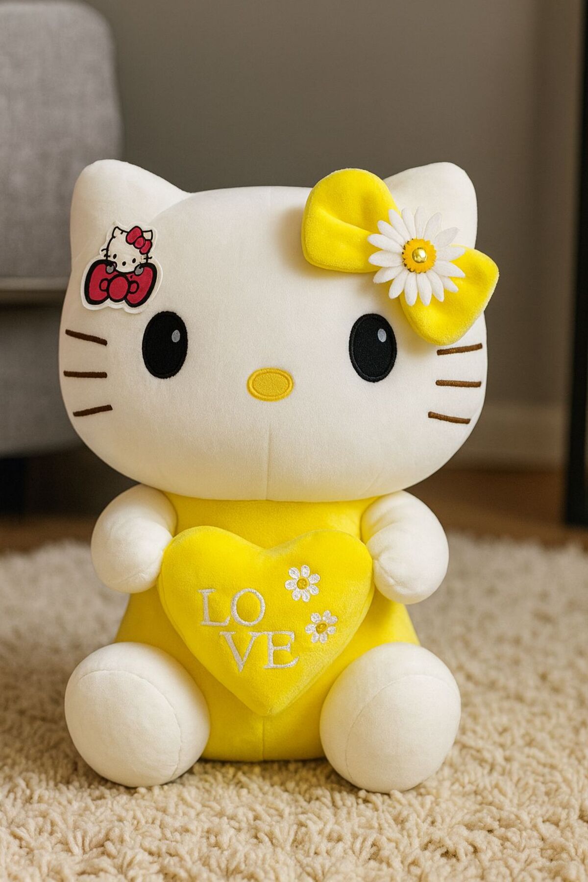 اسباب بازی های پشمی HELLO KITTY SOY مخمل خواب دار سری جدید تولید کننده مدل دیزی 🌼 POLLYTOYS PELÜŞ OYUNCAKTA DÜNYA MARKASI