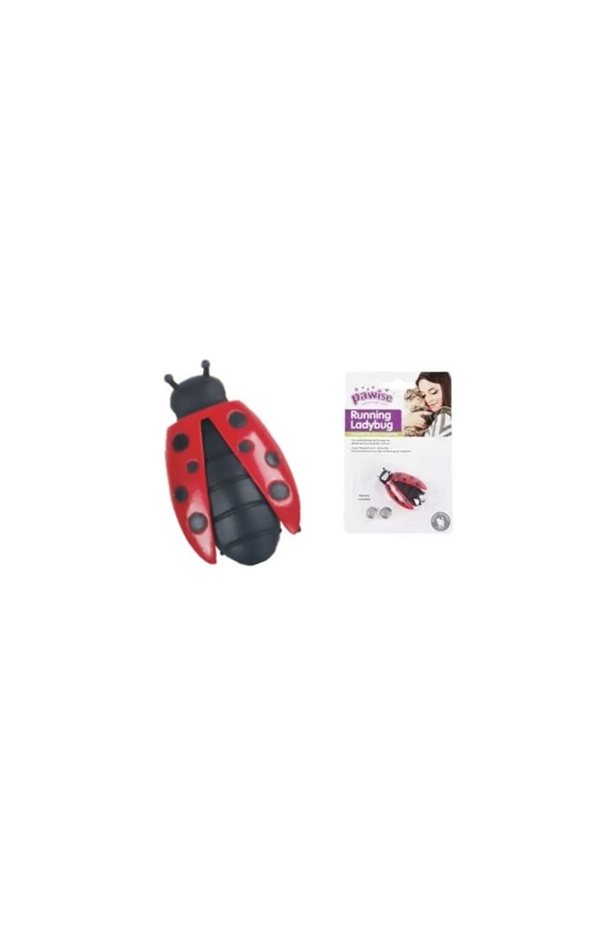 اسباب‌بازی گربه کوکی طرح کفشدوزک چندرنگ