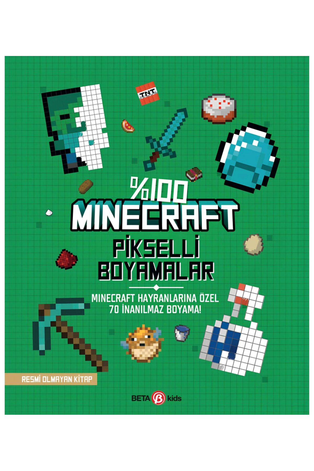 اسباب بازی های آموزشی 100٪ نقاشی MINECRAFT PIXEL اورجینال NW NessiWorld
