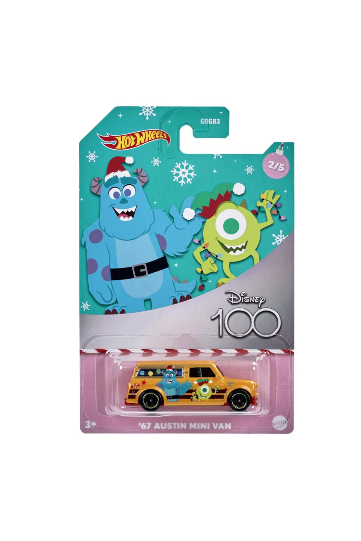 ماشین اسباب بازی موریس مینی کوپر ویژه صدمین سالگرد دیزنی از ترکیه HOT WHEELS