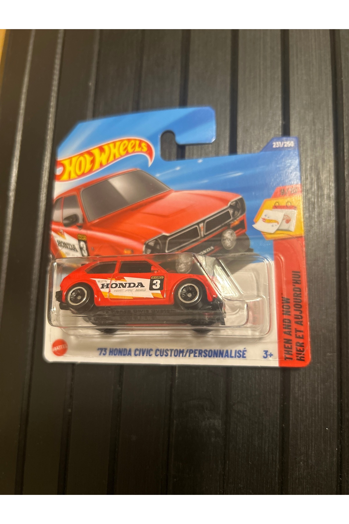 ماشین اسباب بازی 73 HONDA CIVIC CUSTOM PERSONNALISE JBB 42 از ترکیه HOT WHEELS