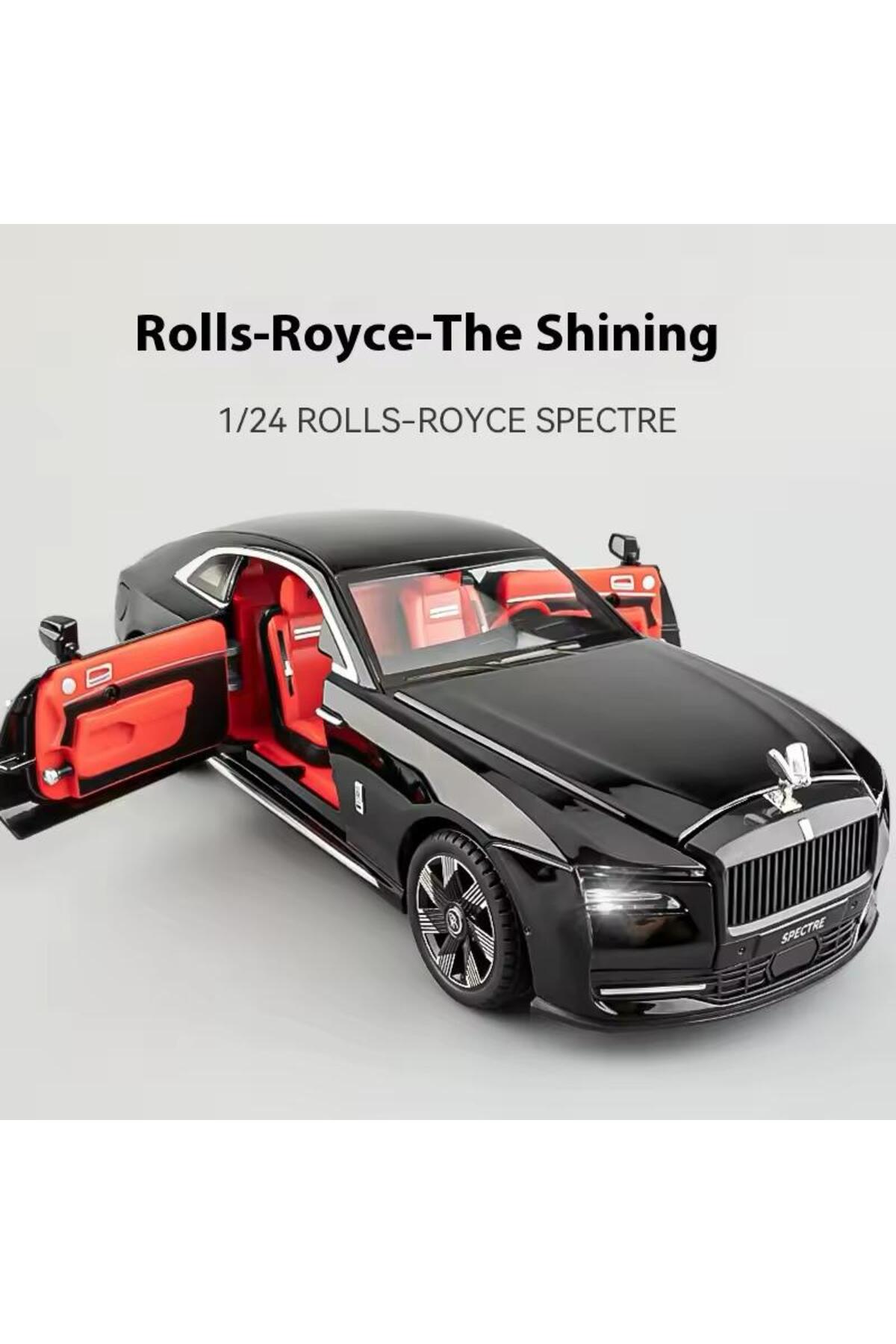 مدل خودرو ROLLS ROYCE SPECTRE 1:24 SCALE MODEL DIECAST PREMIUM با درهای باز اورجینال scntoys