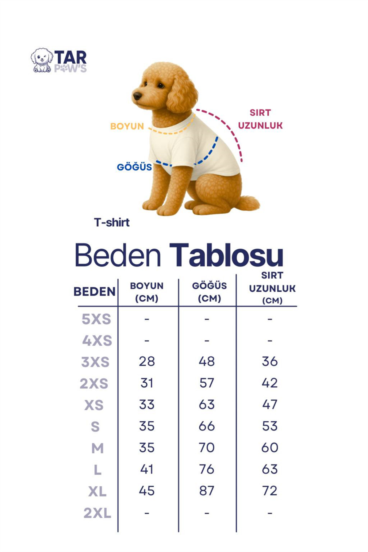 تی‌شرت سگ تارپاوز TARPAWS مدل Ocean Breeze، آبی