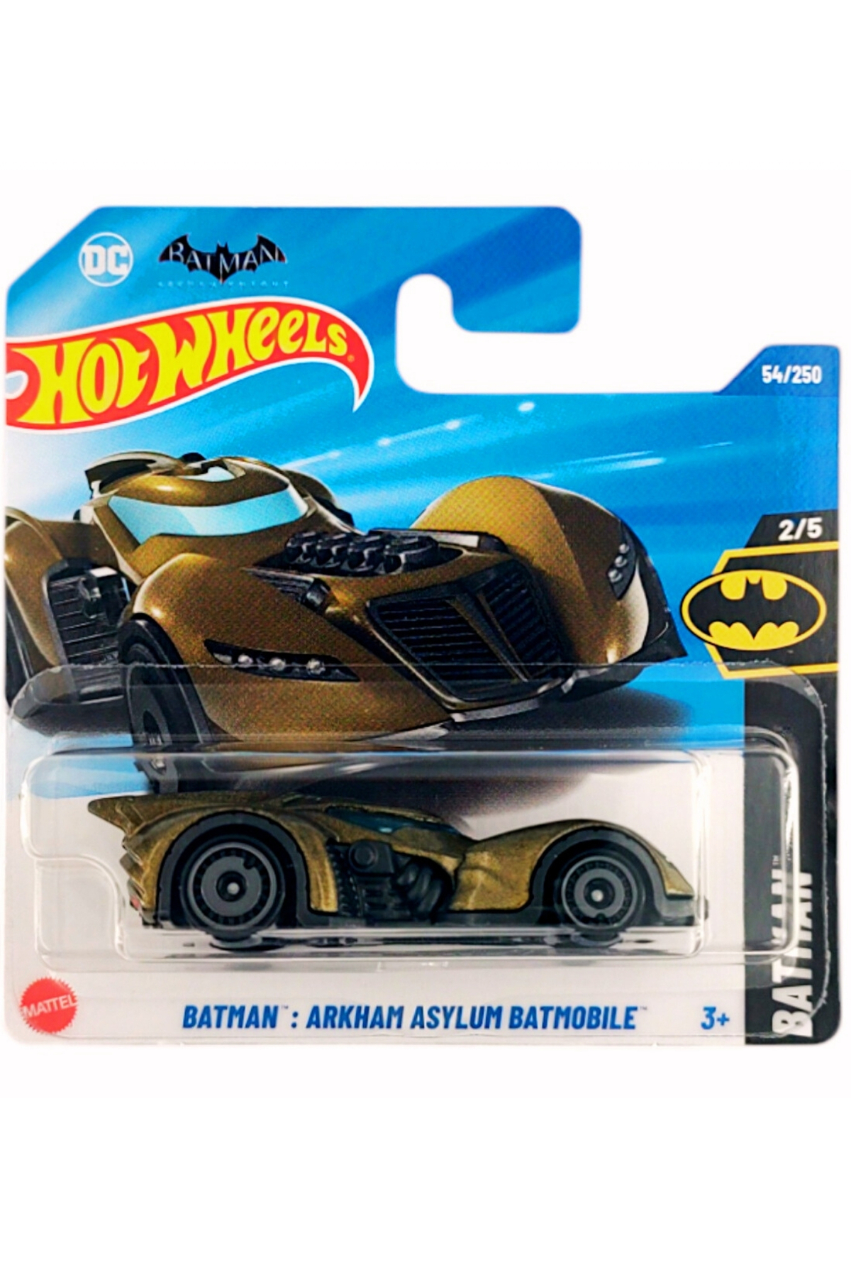 ماشین اسباب بازی HOTWHEELS 2025 BATMAN: ARKHAM ASYLUM BATMOBILE HOT WHEELS
