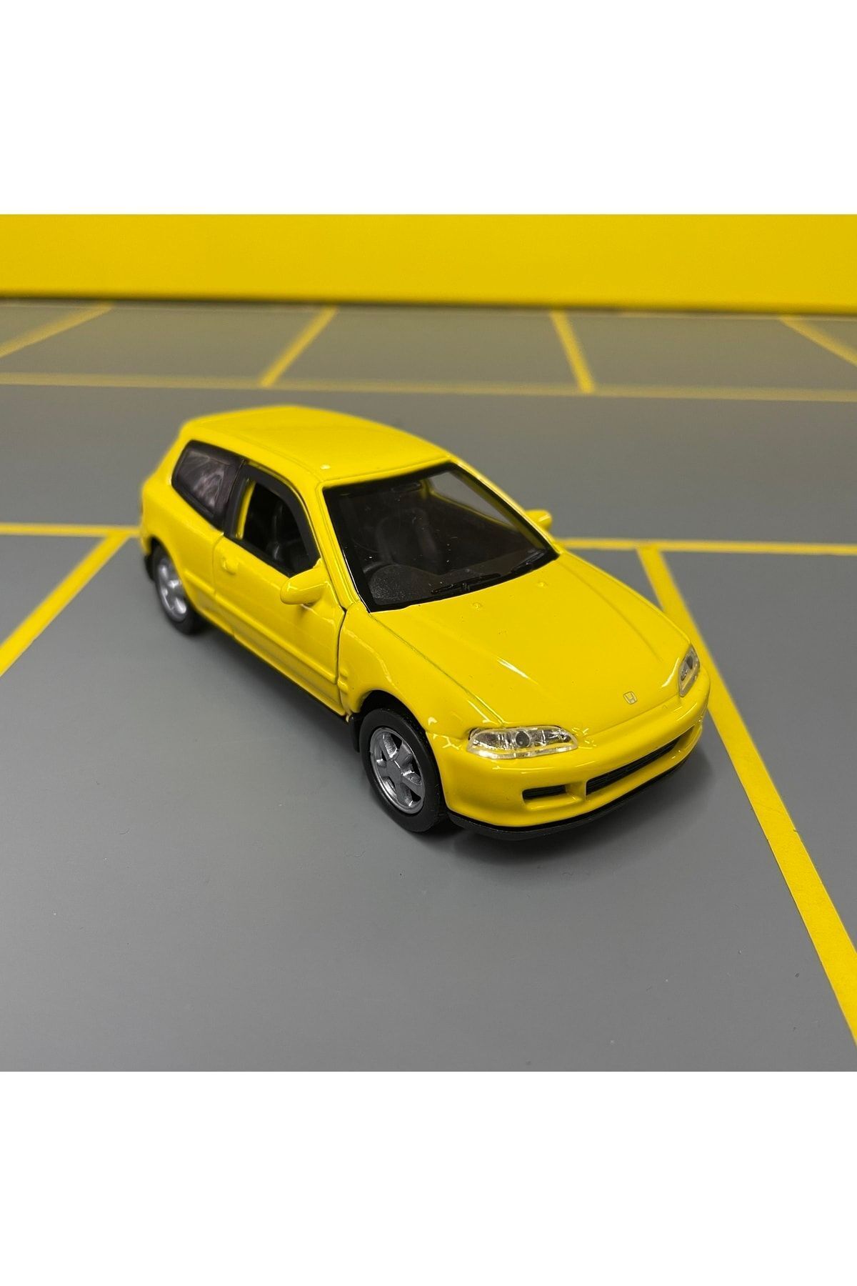 مدل خودرو HONDA CIVIC EG6 1 36 SCALE DIECAST METAL MODEL CAR TOY PULL DROP اورجینال WELLY
