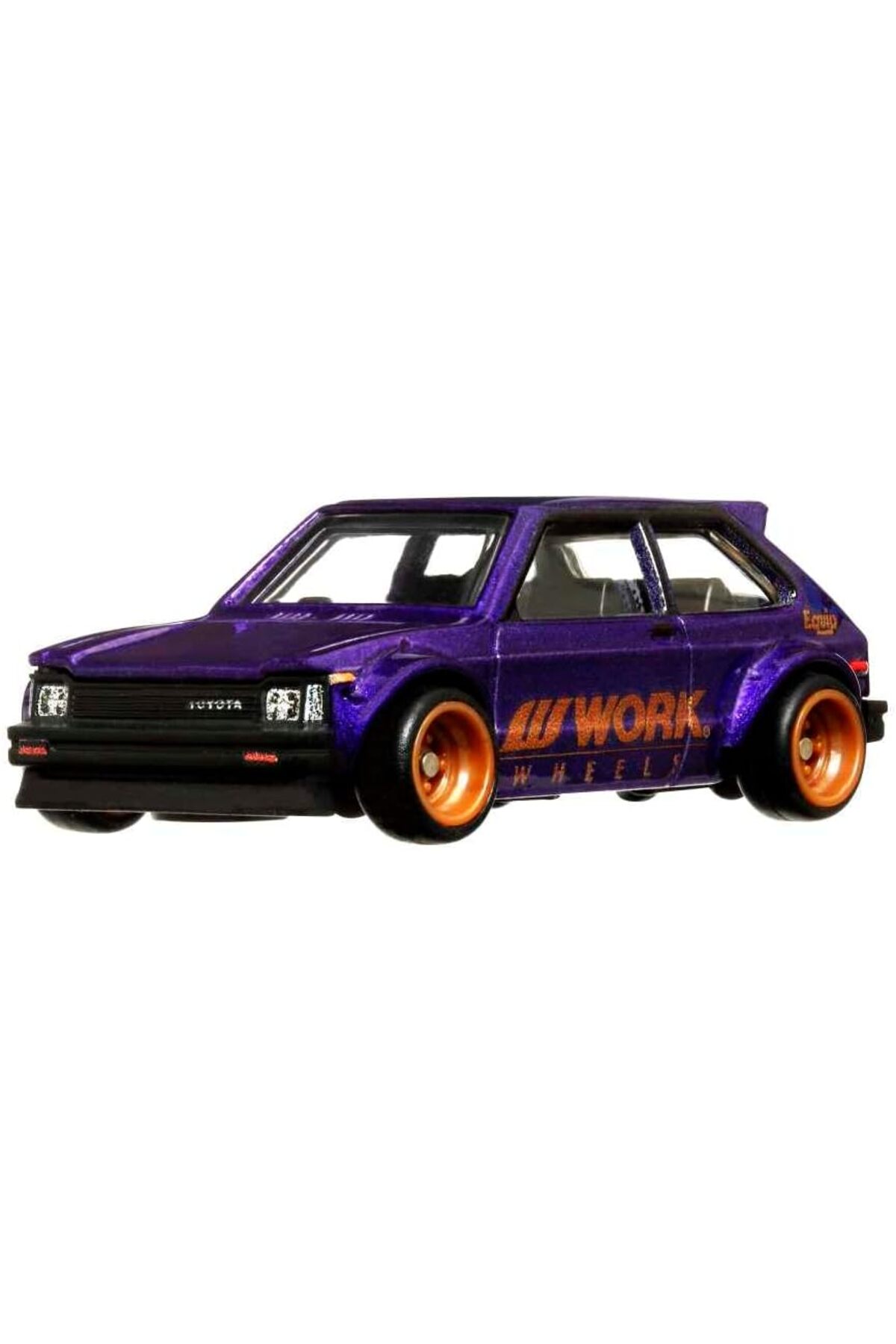ماشین اسباب بازی TOYOTA STARLET KP61 PREMIUM RONIN RUN '81 از ترکیه HOT WHEELS