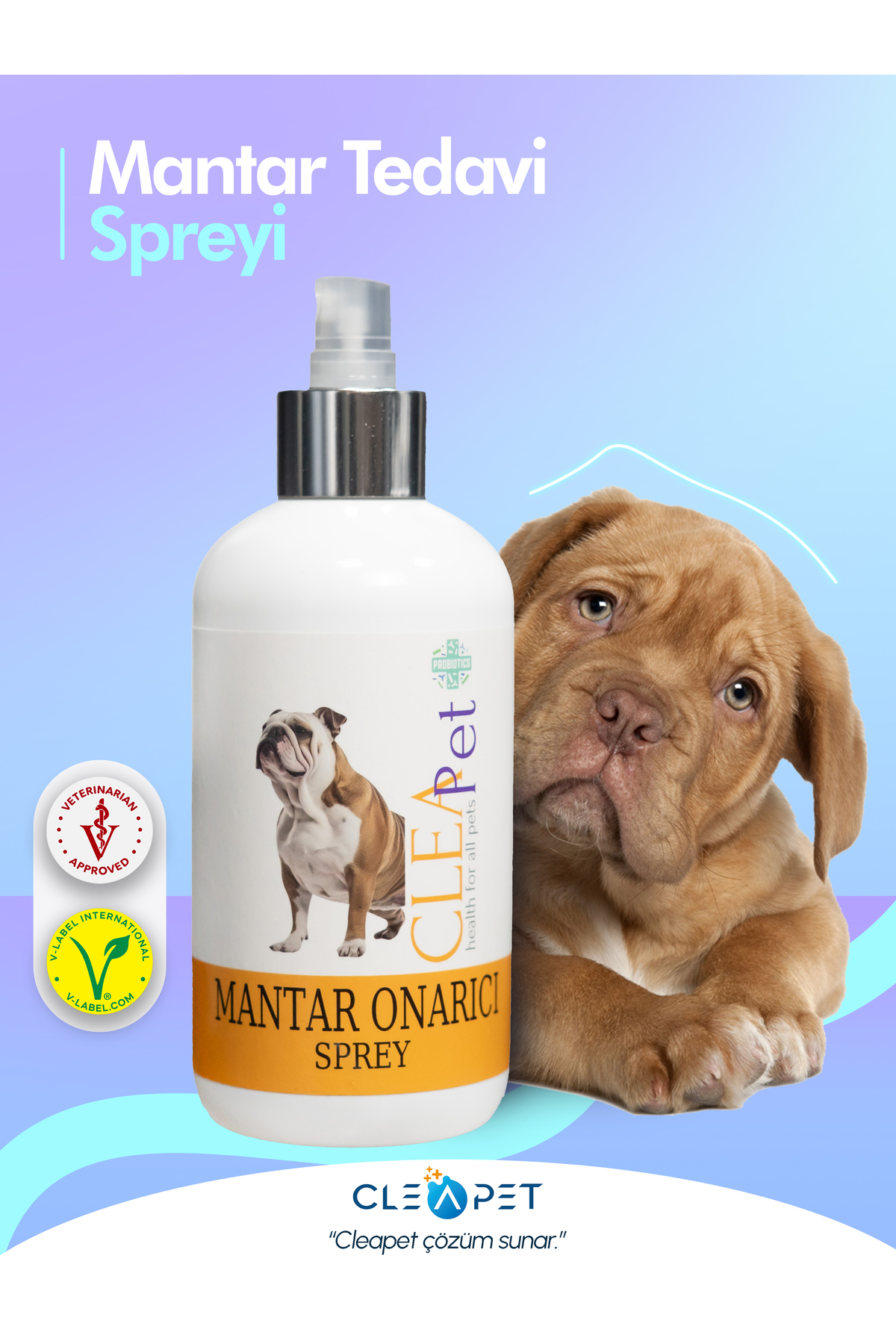 اسپری ترمیم‌کننده قارچ کلیپت Cleapet