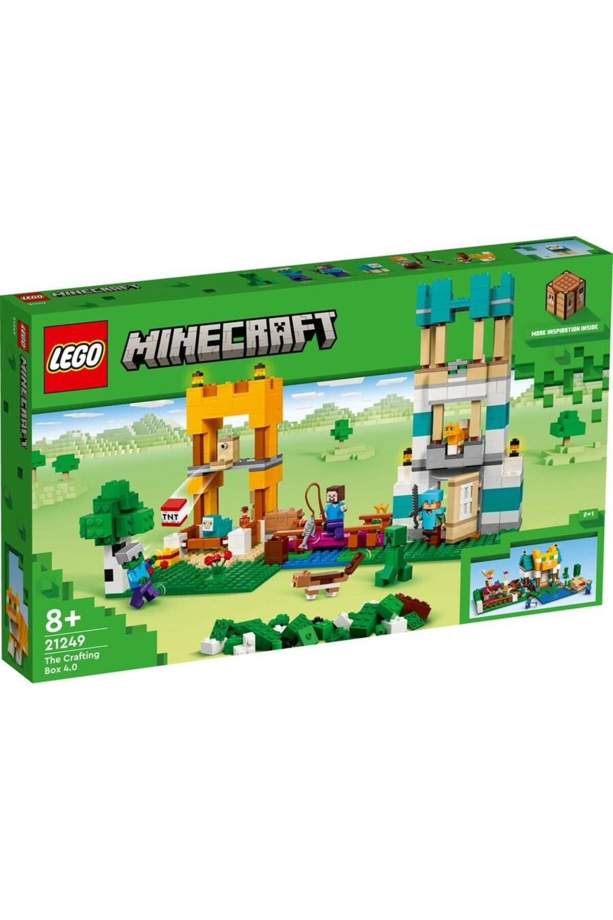 لگو و اسباب بازی های ساخت محور MINECRAFT 21249 THE CRAFTING BOX 4.0 از ترکیه LEGO