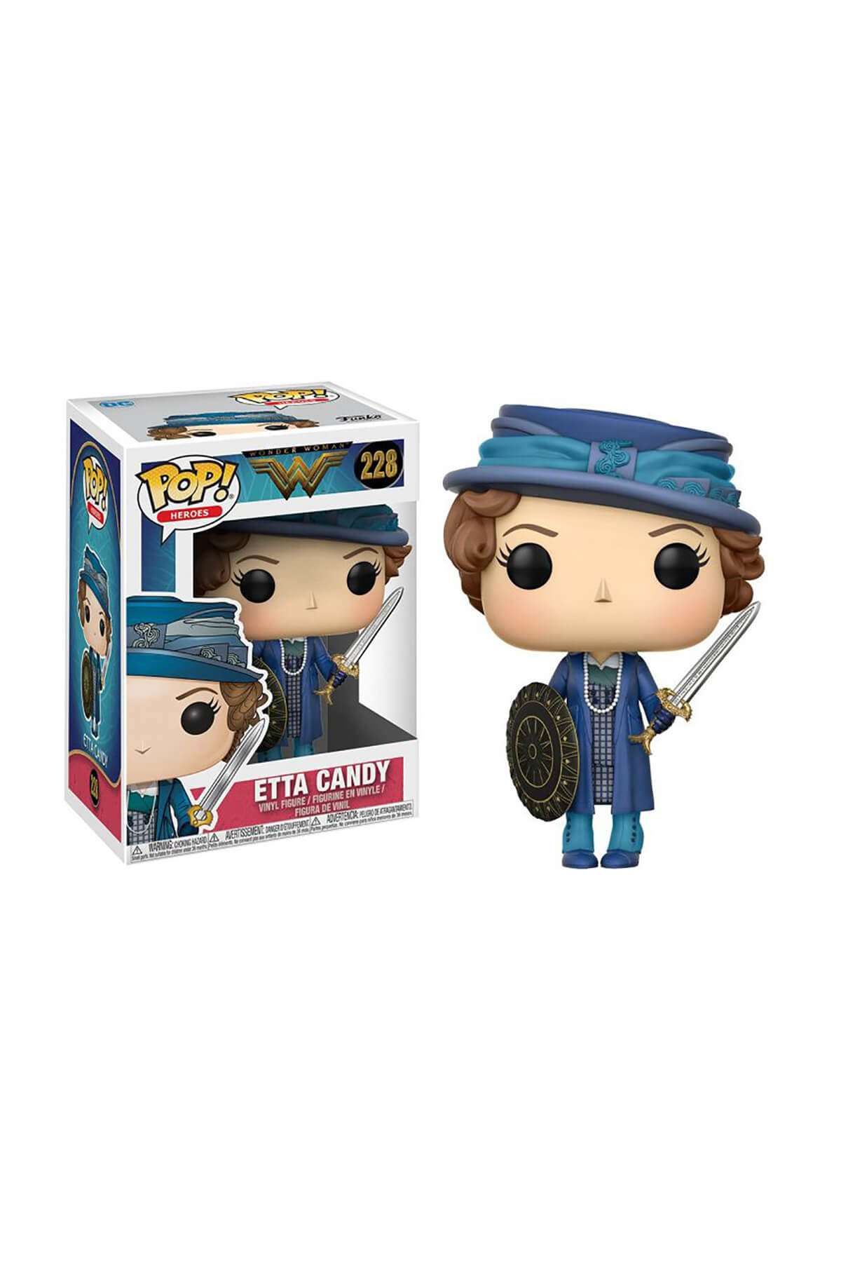 فیگور POP DC WONDER WOMAN ETTA W SWORD & SHIELD Funko