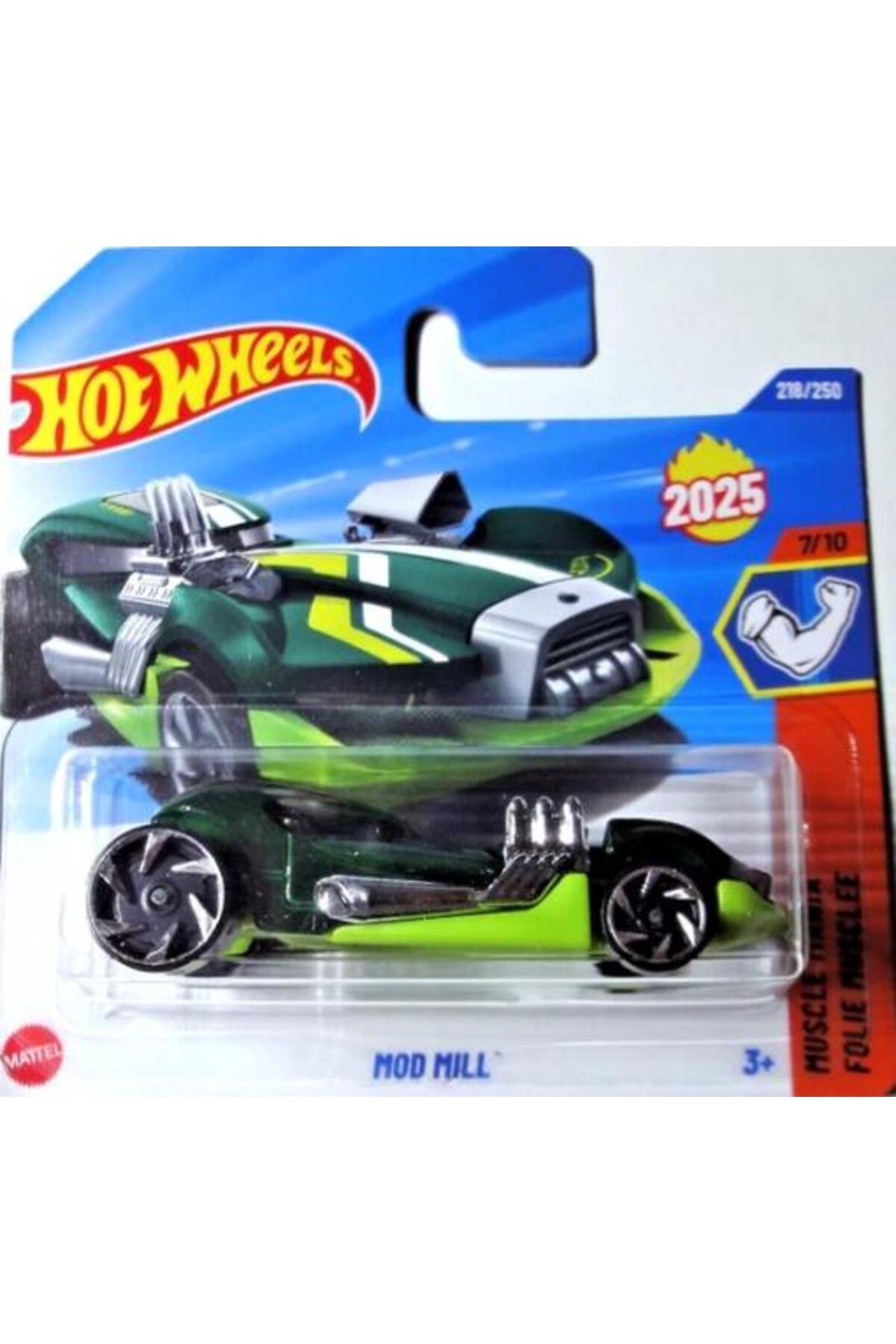 ماشین اسباب بازی SINGLE CARTS MOD MILL JBC15 مانیا عضلانی از ترکیه HOT WHEELS