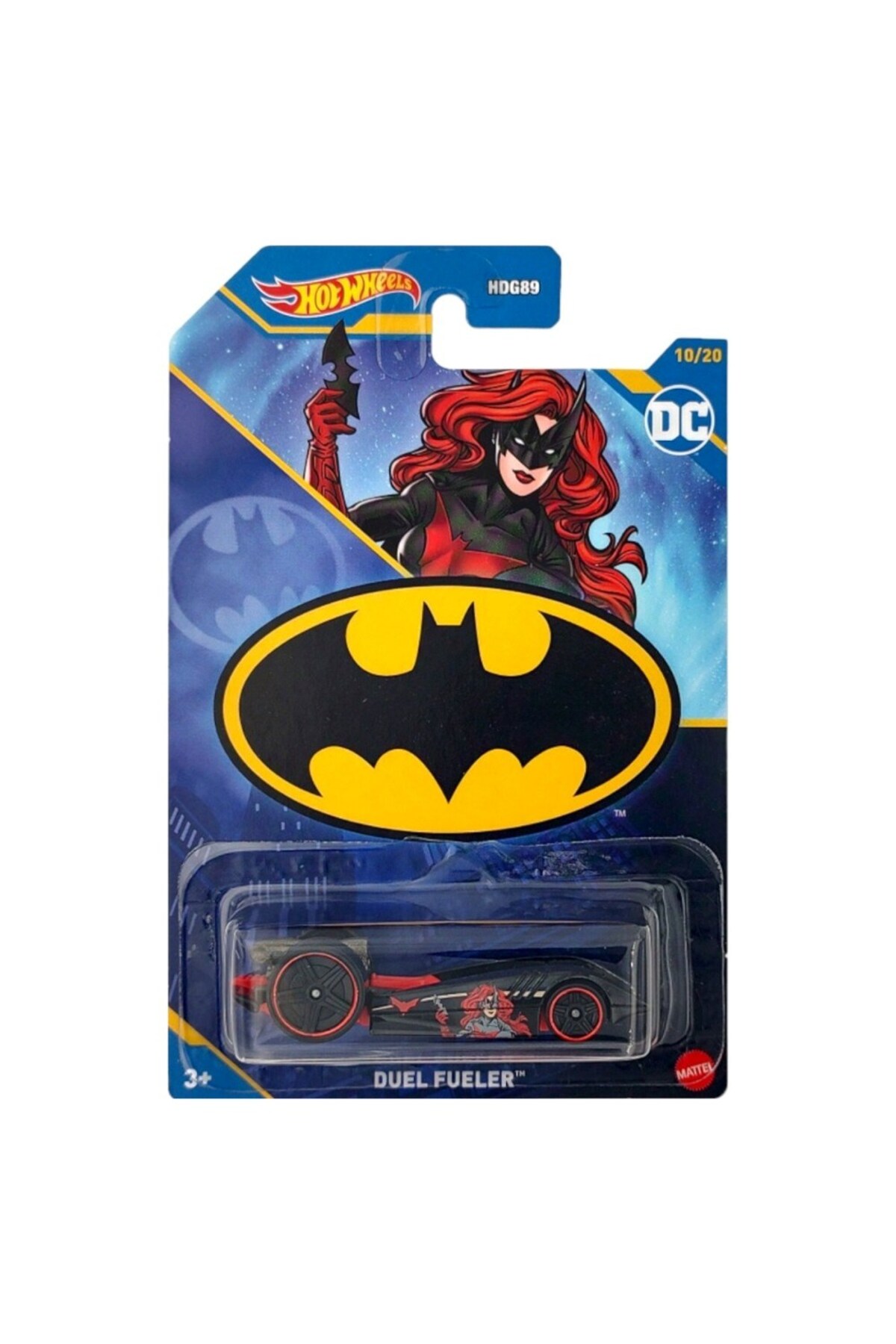 ماشین اسباب بازی سوخت‌دهنده دوئل ماشین‌های با مضمون بتمن از ترکیه HOT WHEELS