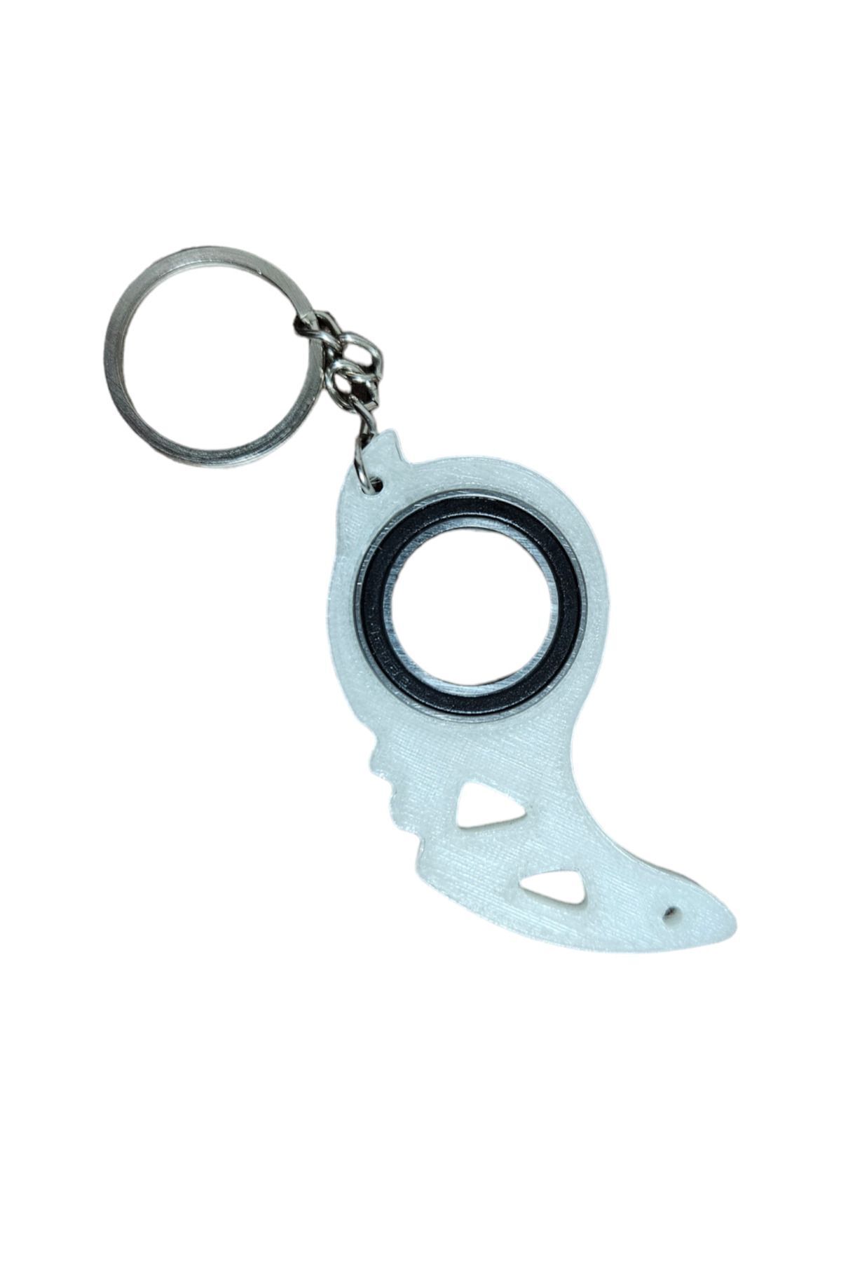جلیقه کلید جاکلیدی قابل چرخش KEYRAMBIT درخشش در تاریکی آبی etmo 3d dizayn